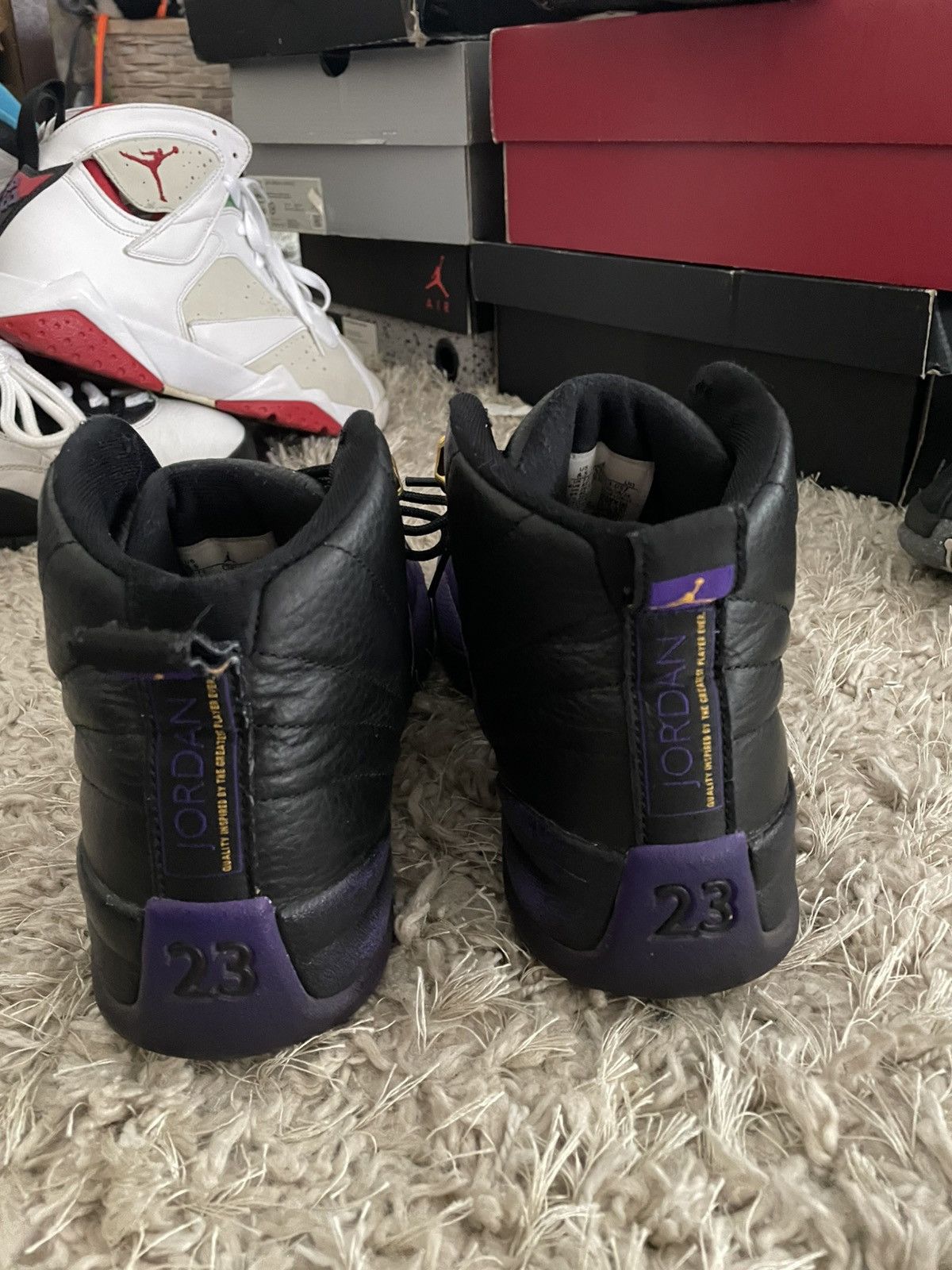 Jordan Brand Jordan 12 Field Purple Size US 8.5 / EU 41-42 - 6 Thumbnail