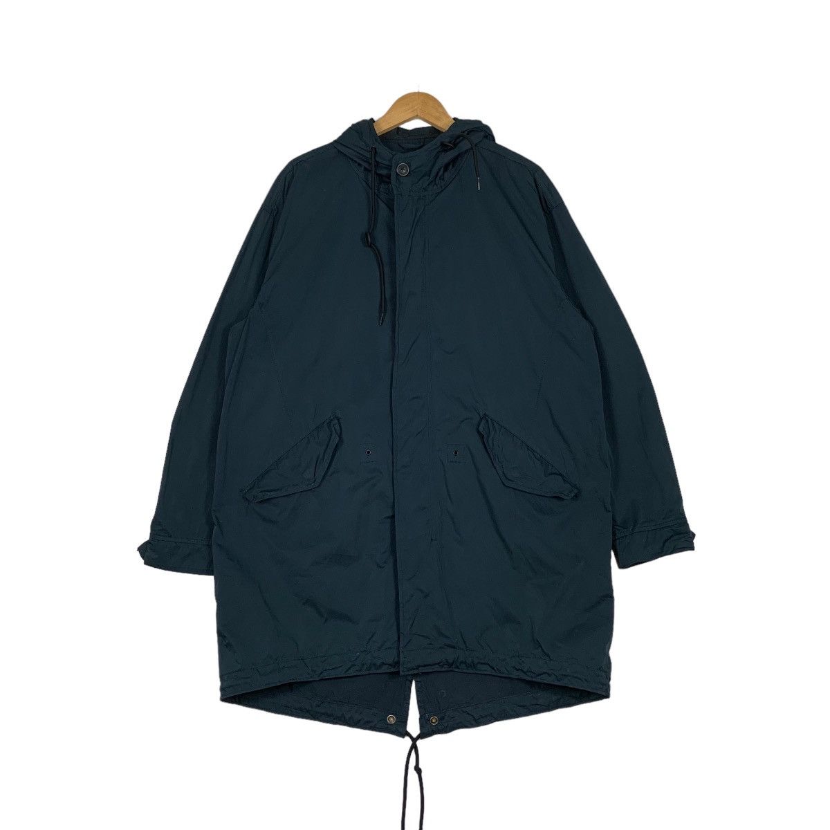 Gap GAP Hooded Fishtail Parka Jacket #1180-C54 Size US M / EU 48-50 / 2 - 1 Thumbnail