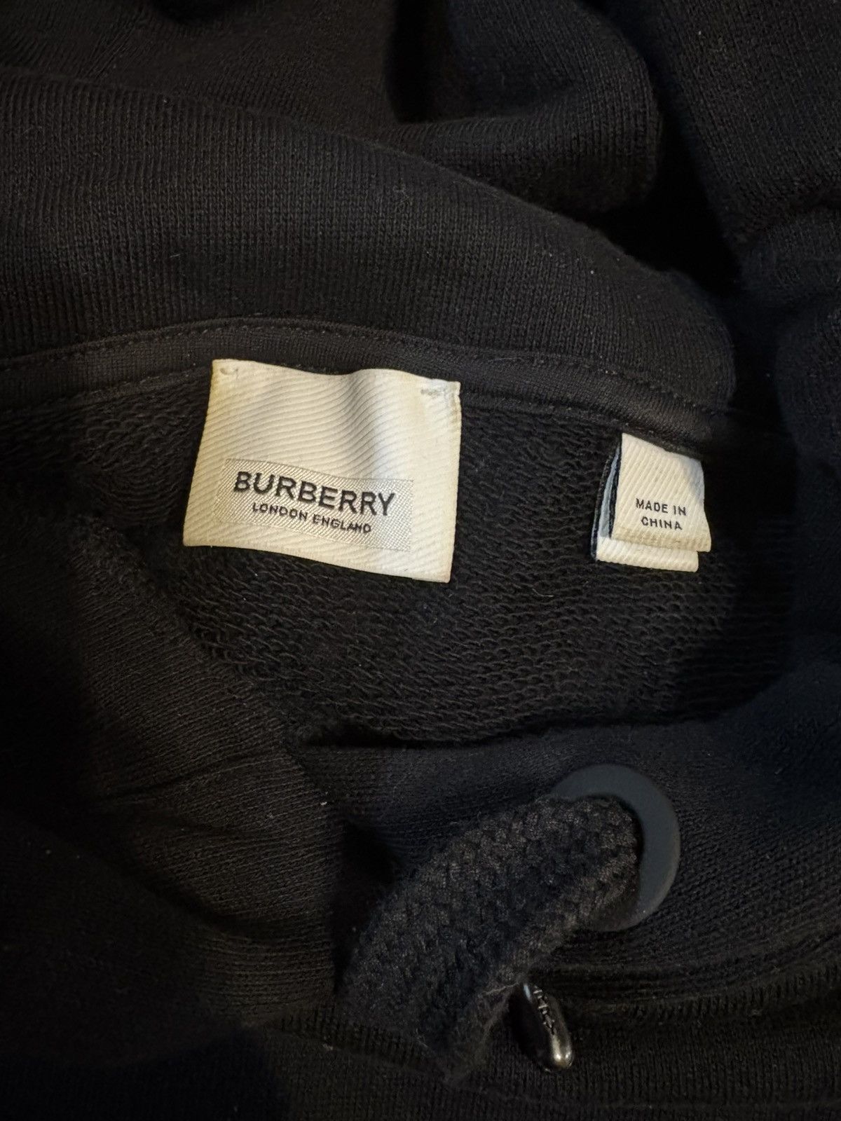 Burberry Burberry Black Hoodie Size XXS / US 00 / IT 34 - 7 Thumbnail