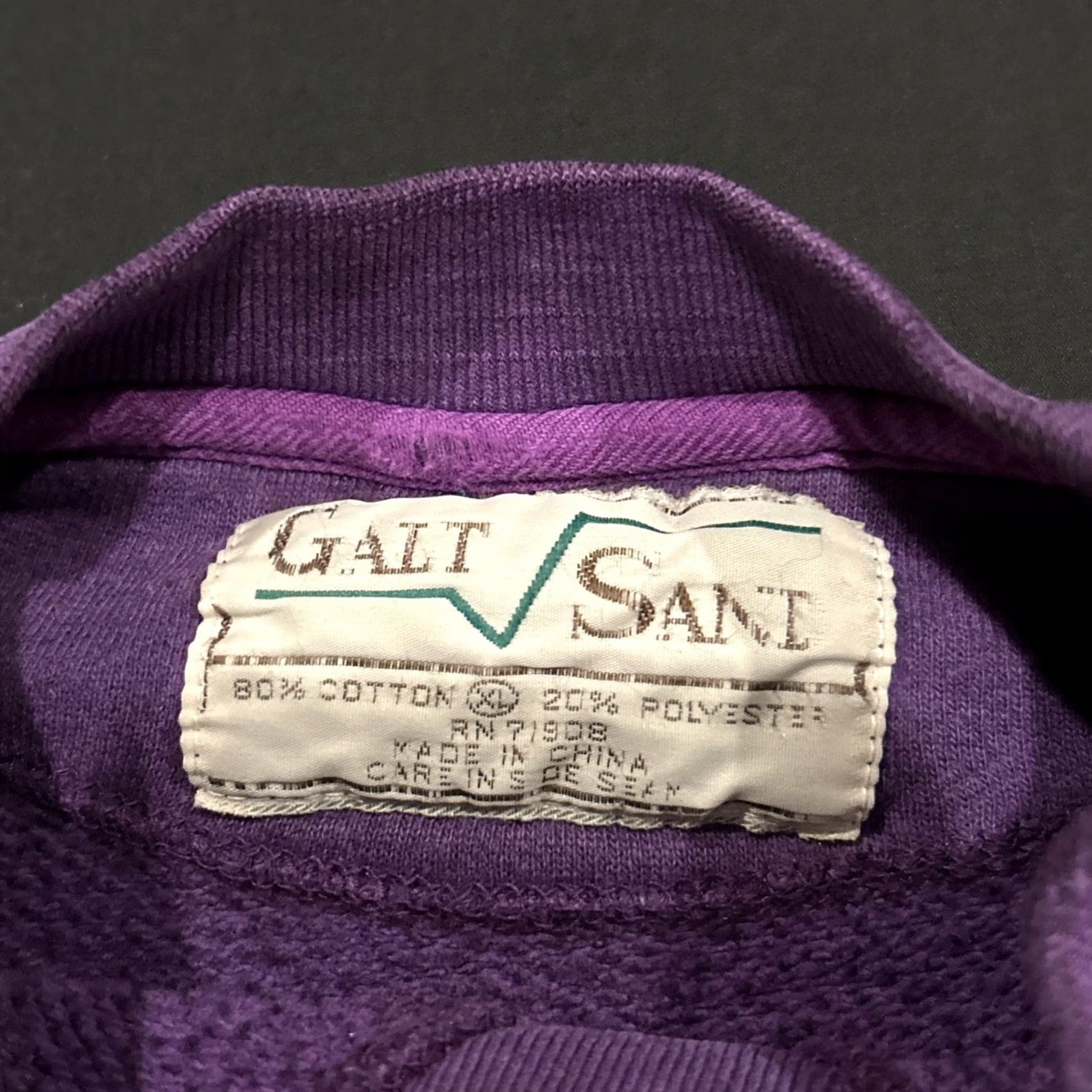 Vintage VINTAGE Galt Adult XL Purple Turnberry Classic Golf Sweater Pullover Mens XL Purple Graphic Print Knit Crew Neck Golf Medieval 90s Size US XL / EU 56 / 4 - 5 Thumbnail