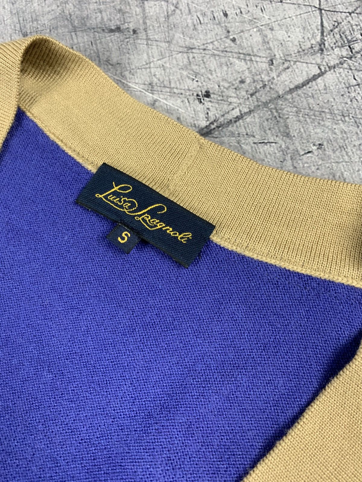 Other Designer Luisa Spagnoli Wool Cardigan Button Up Blue Size S Size S / US 4 / IT 40 - 4 Thumbnail