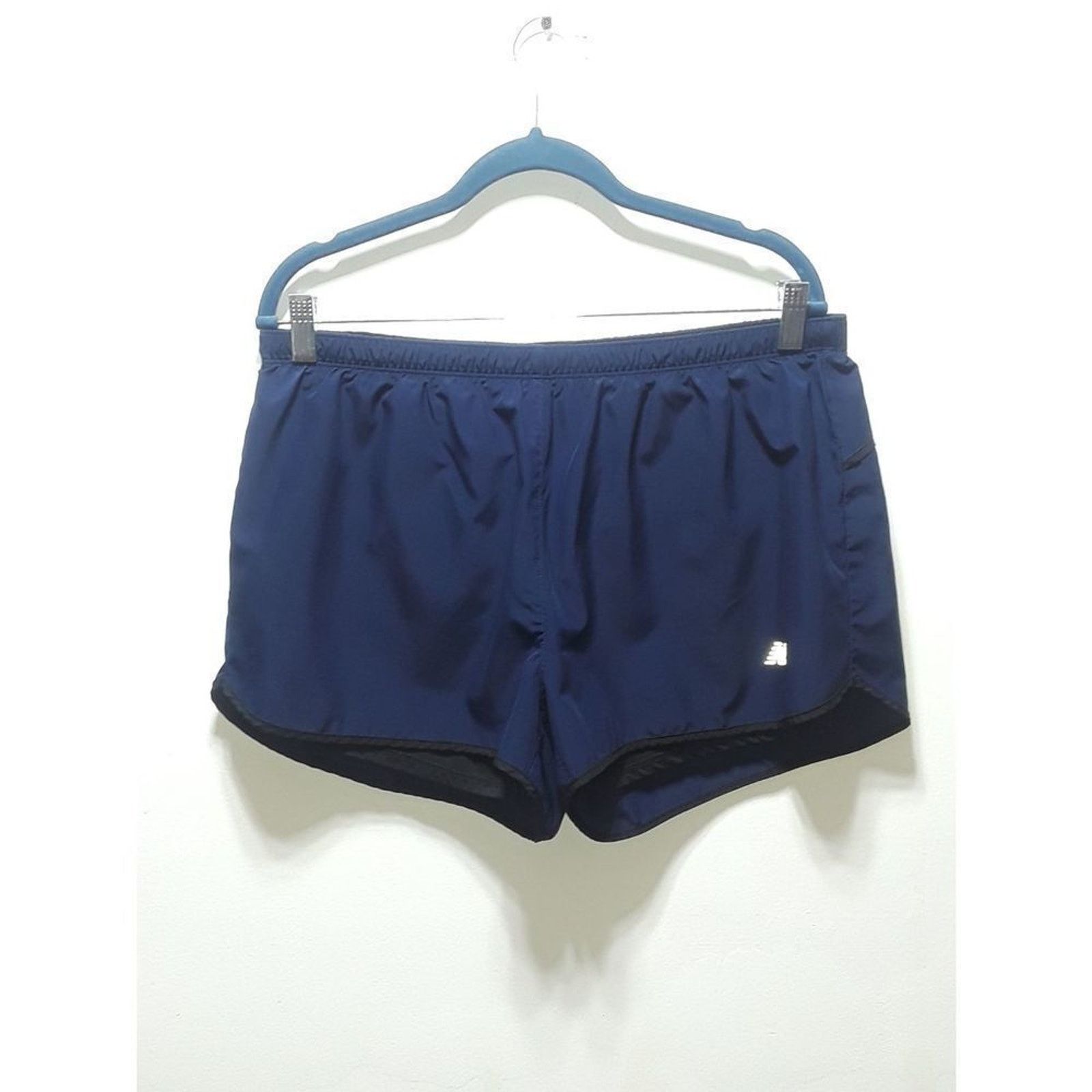 New Balance New Balance Navy Blue Running Shorts SZ Large Jogging Shorts Size 32" / US 10 / IT 46 - 1 Thumbnail