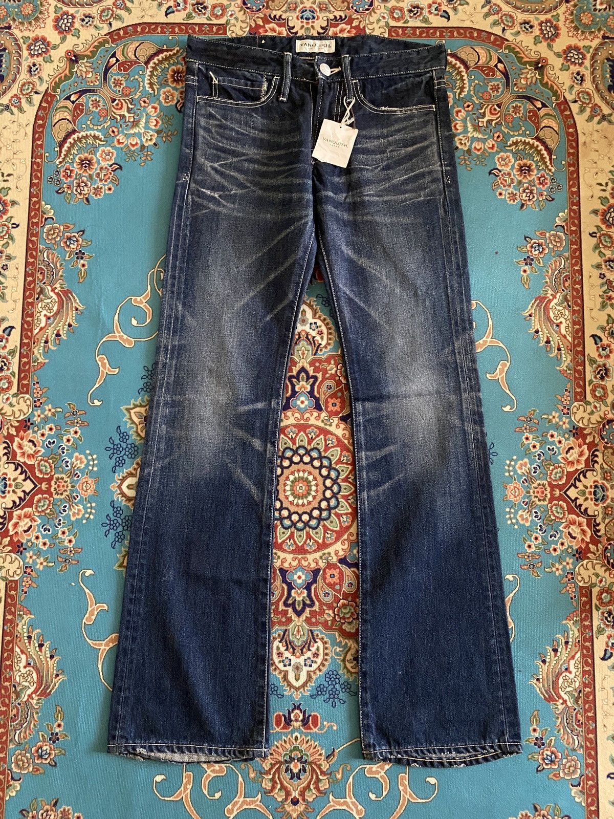 Japanese Brand × Vanquish Flared Vanquish Japan Denim Size US 30 / EU 46 - 2 Thumbnail