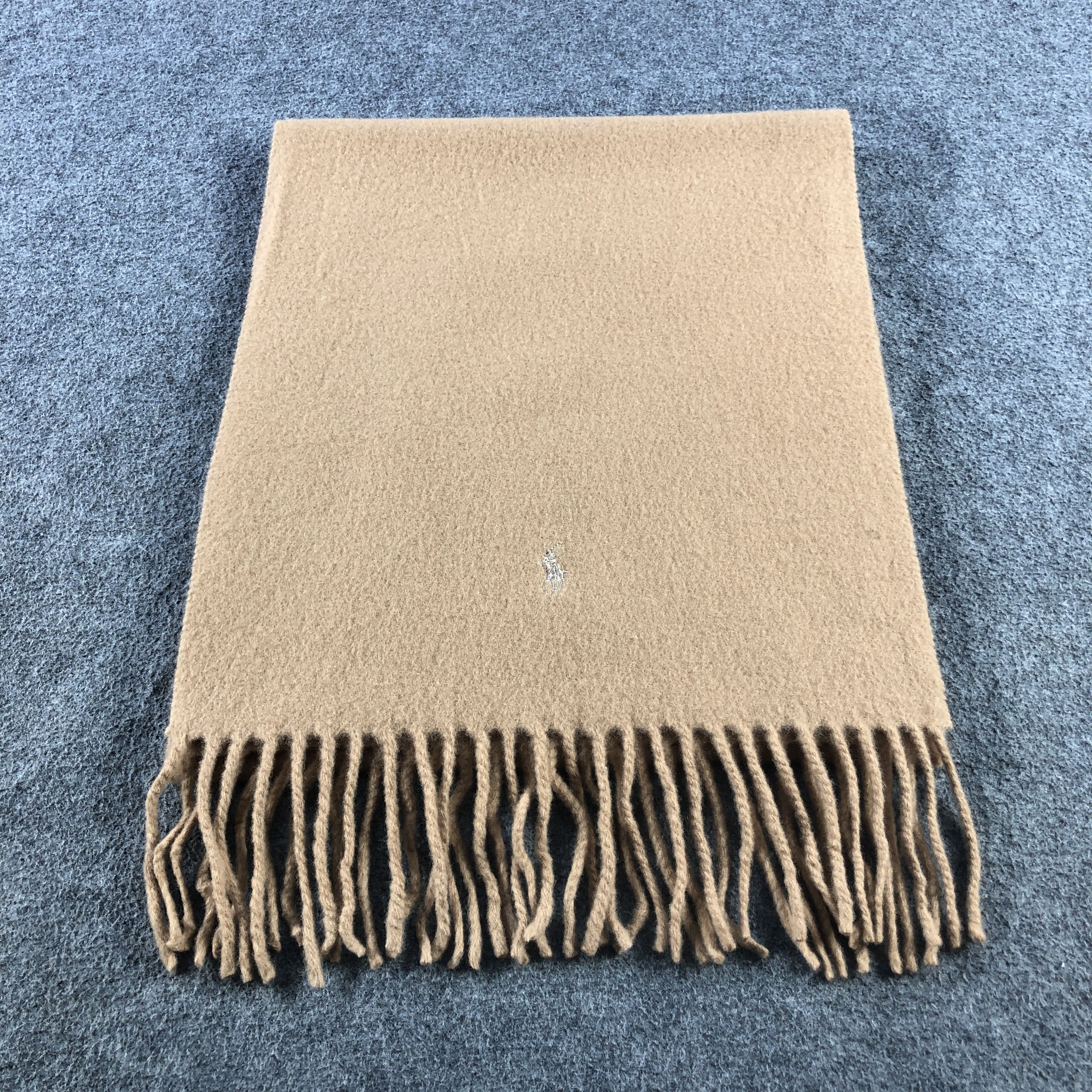 Polo Ralph Lauren Polo Ralph Lauren Wool Scarf Muffler Neckwear V2816 Size ONE SIZE - 3 Thumbnail