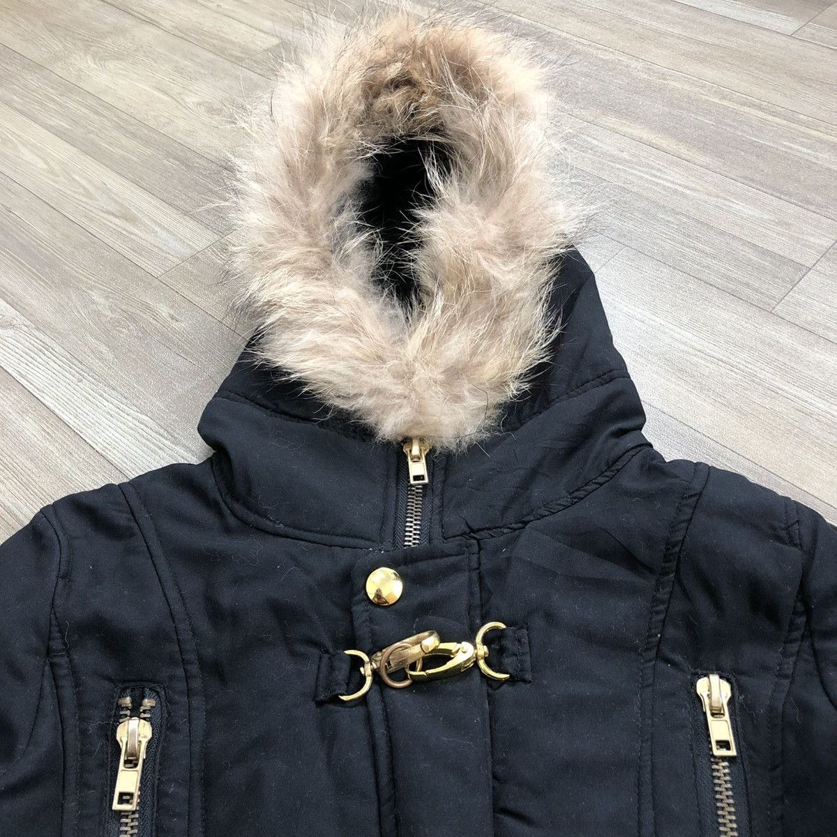 If Six Was Nine 2000s Japanese Brand Mohair Opium Grunge Goa Lgb Fur Jacket Size US M / EU 48-50 / 2 - 3 Thumbnail