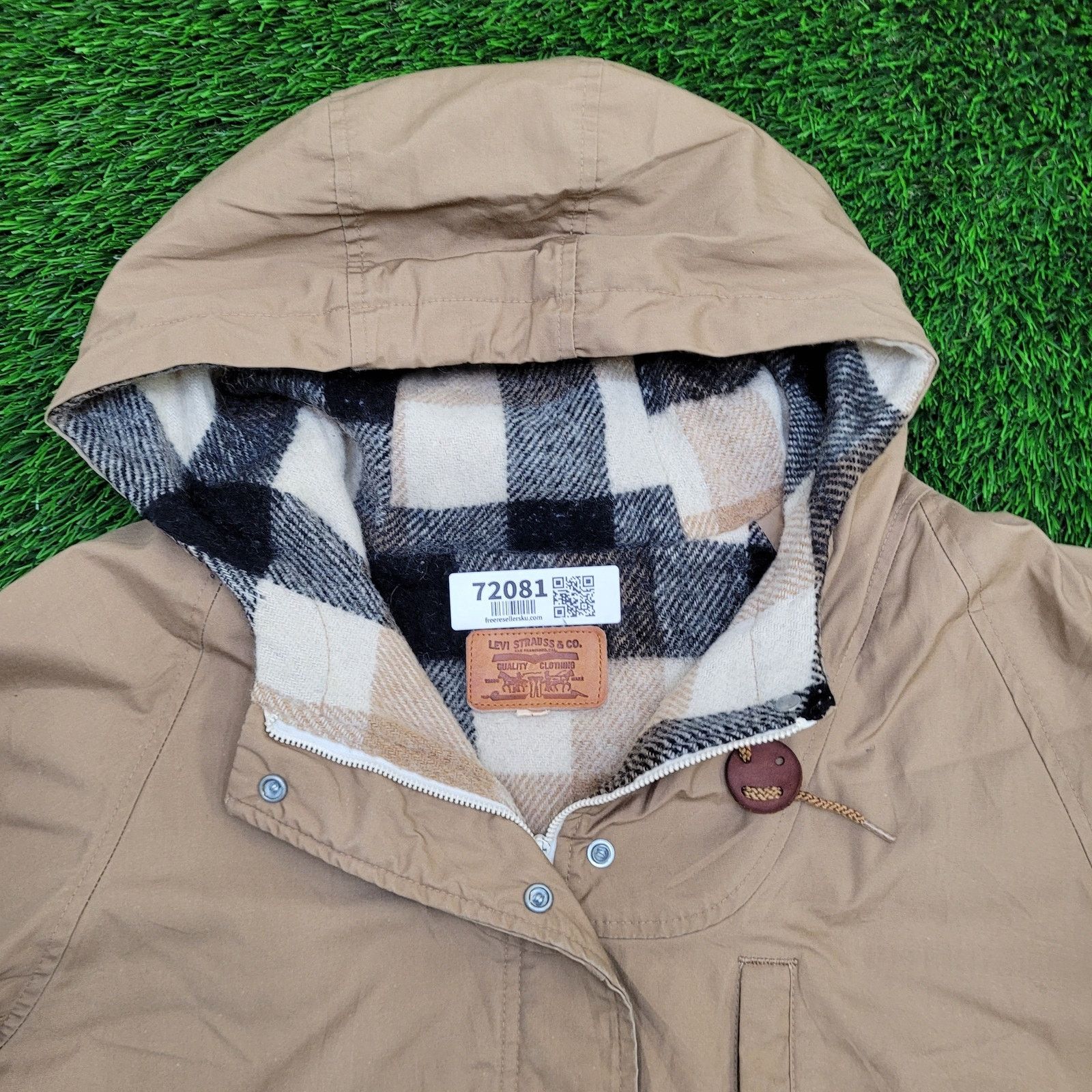 Levi's Vintage 70s LEVIS Barn Jacket Womens XL 22x26 Blanket-Lined Size XL / US 12-14 / IT 48-50 - 9 Thumbnail