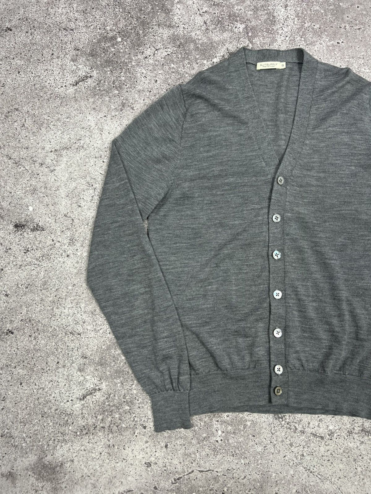 Suitsupply Suitsupply Merino Wool Cardigan Sweater Men’s Size US S / EU 44-46 / 1 - 2 Thumbnail