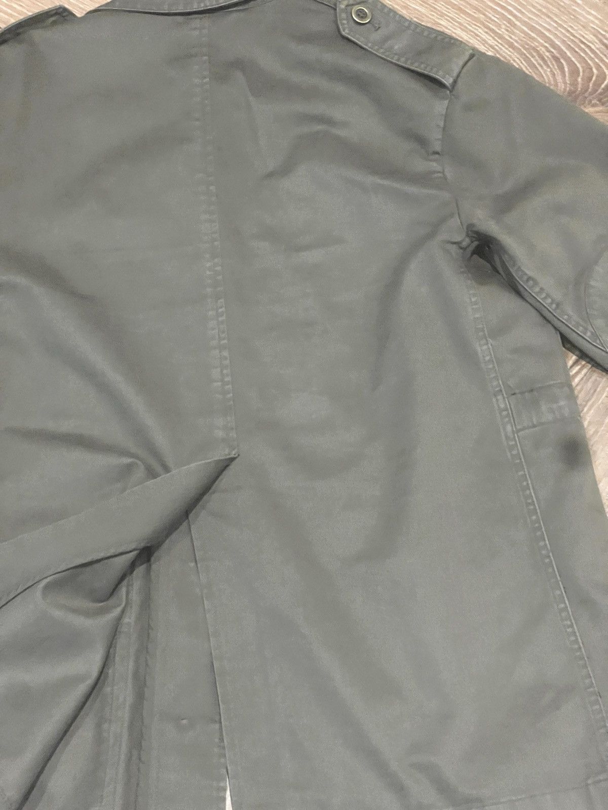 Theory Oversized olive green Jackie ties at the waistline Size L / US 10 / IT 46 - 4 Thumbnail
