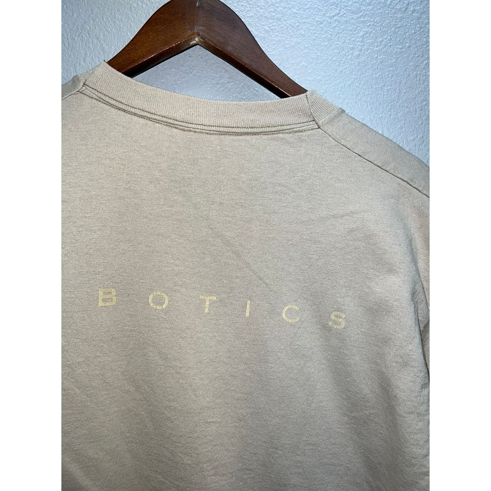 Fruit Of The Loom Vintage Bulletproof Shirt Robotics Brown tee 90s 1990s XL Size US XL / EU 56 / 4 - 8 Thumbnail