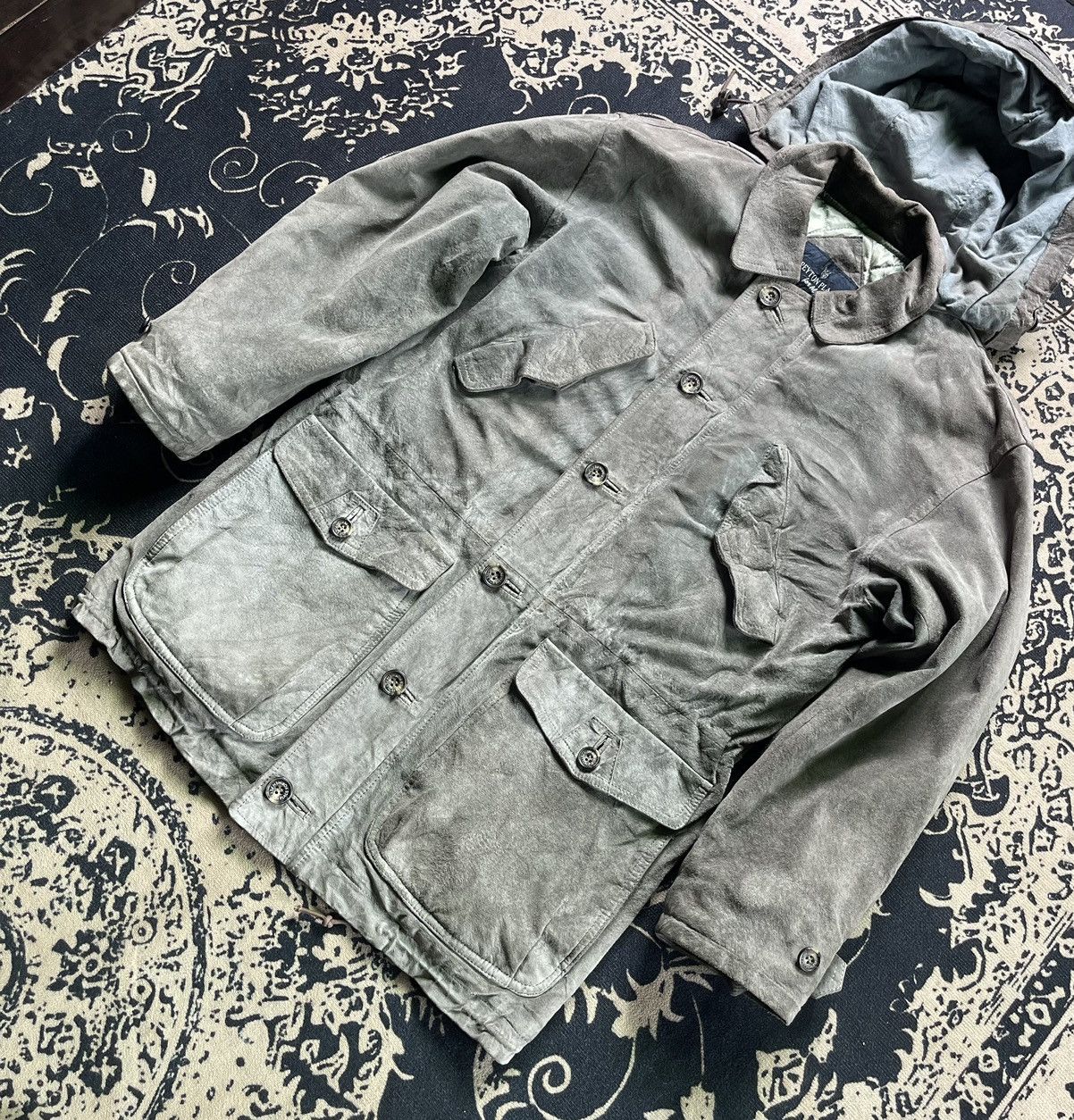 PPFM VTG Peyton Place For Men Suede Leather Parka Jacket Archive Size US M / EU 48-50 / 2 - 6 Thumbnail