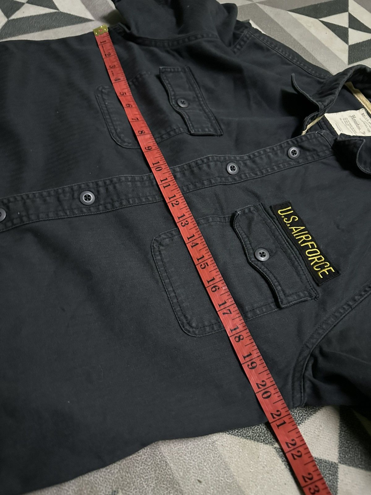 Japanese Brand Houston us air force shirts Size US XL / EU 56 / 4 - 8 Thumbnail