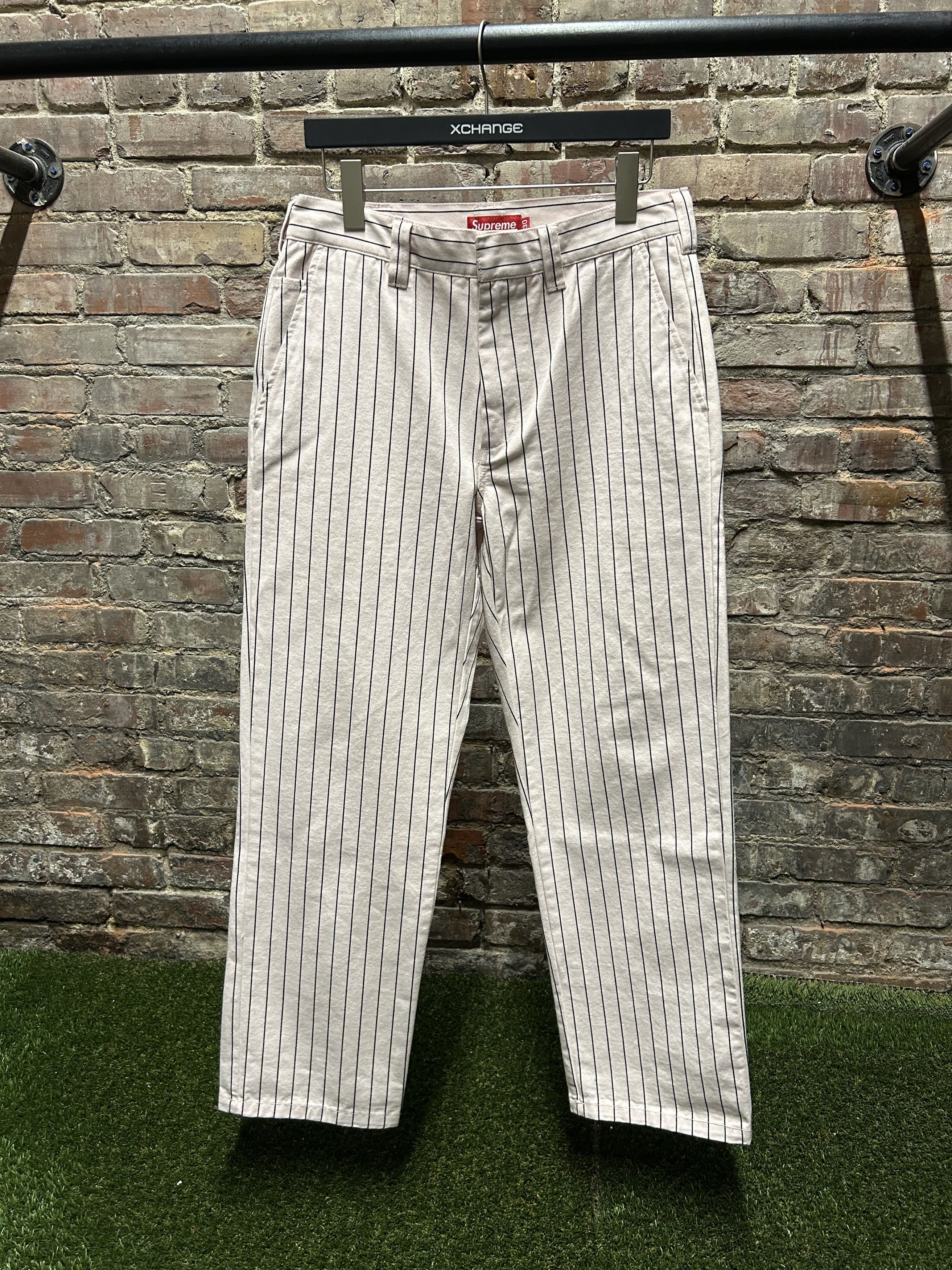 Supreme Supreme Pin Stripe Work Pant Size US 30 / EU 46 - 1 Thumbnail