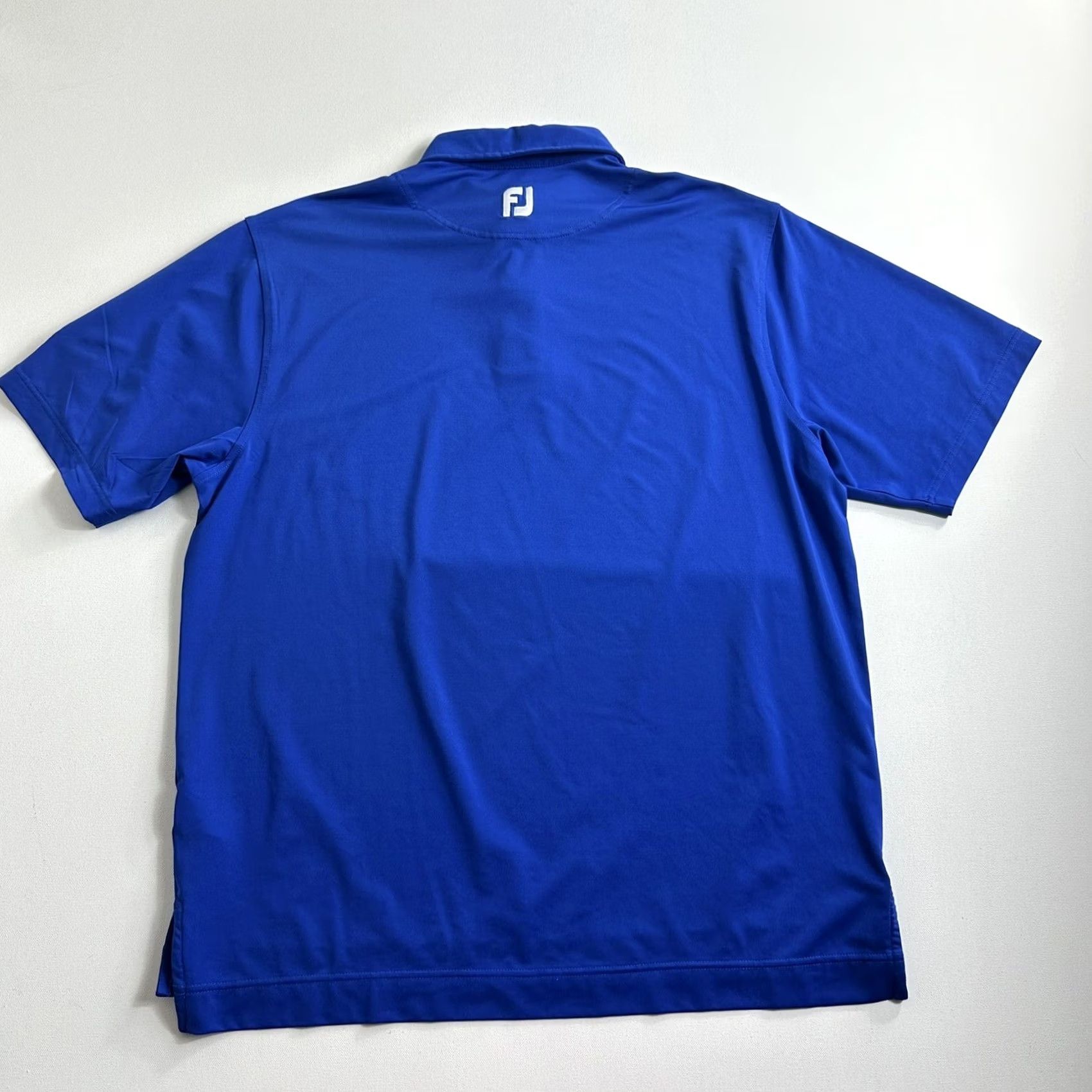 Footjoy FootJoy Polo Shirt Lago Mar Country Club Short Sleeve Logo Golf Size M Blue Mens Regular Shirt Size US M / EU 48-50 / 2 - 2 Thumbnail