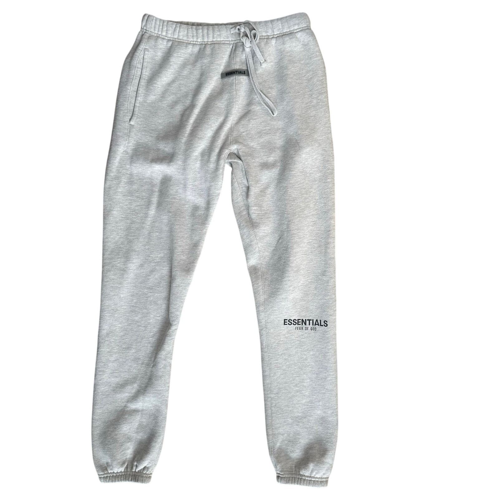 Fear of God Fear of God Essentials Grey Sweatpants - Size S - Mint Size US 26 / EU 42 - 5 Thumbnail