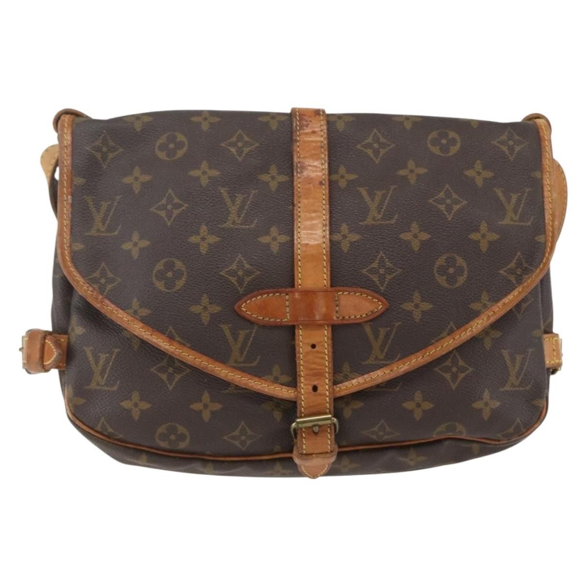 Louis Vuitton Louis Vuitton Saumur Handbag Monogram Canvas Size ONE SIZE - 1 Thumbnail