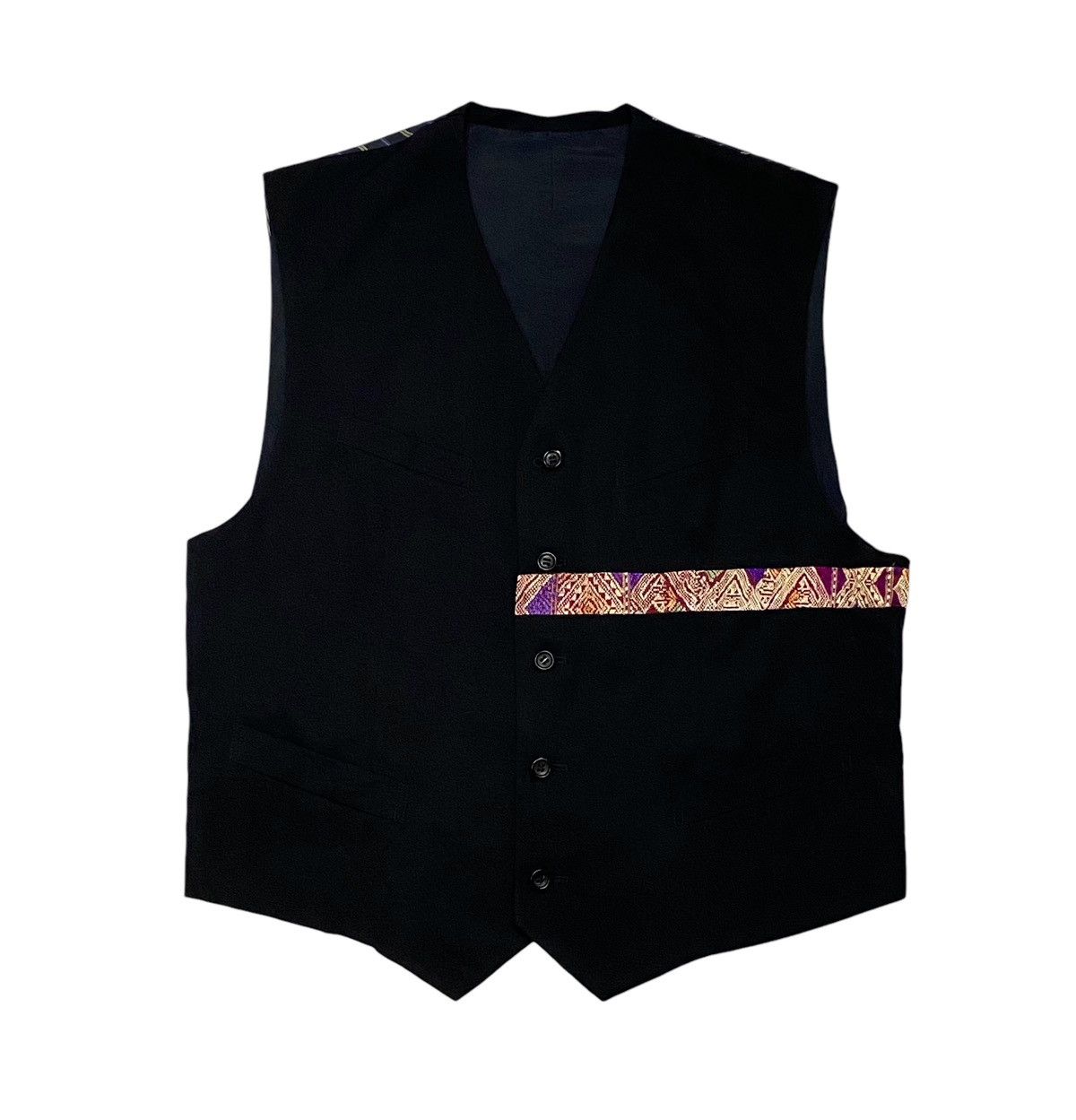 Comme des Garcons Homme Plus Comme Des Garçons Homme Plus AD1991 Wool Outer Shell Vests Size US M / EU 48-50 / 2 - 3 Thumbnail