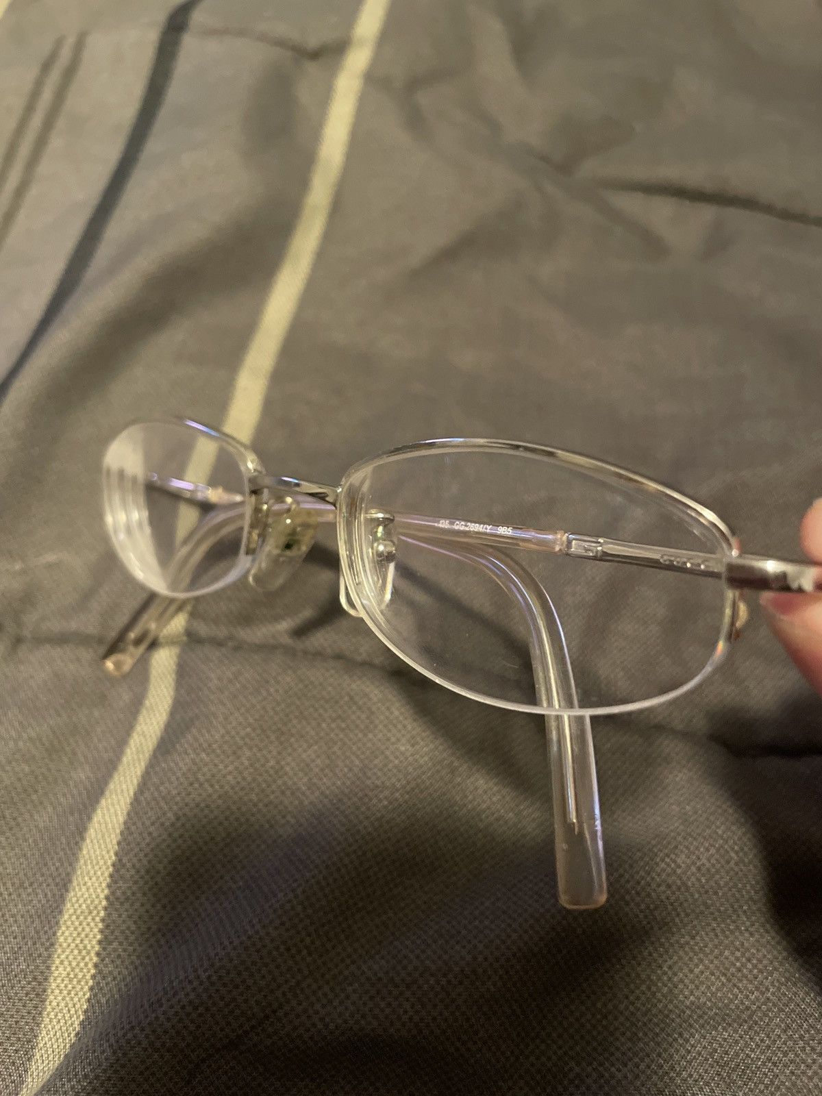 Gucci Gucci clear frame glasses. Size ONE SIZE - 7 Thumbnail