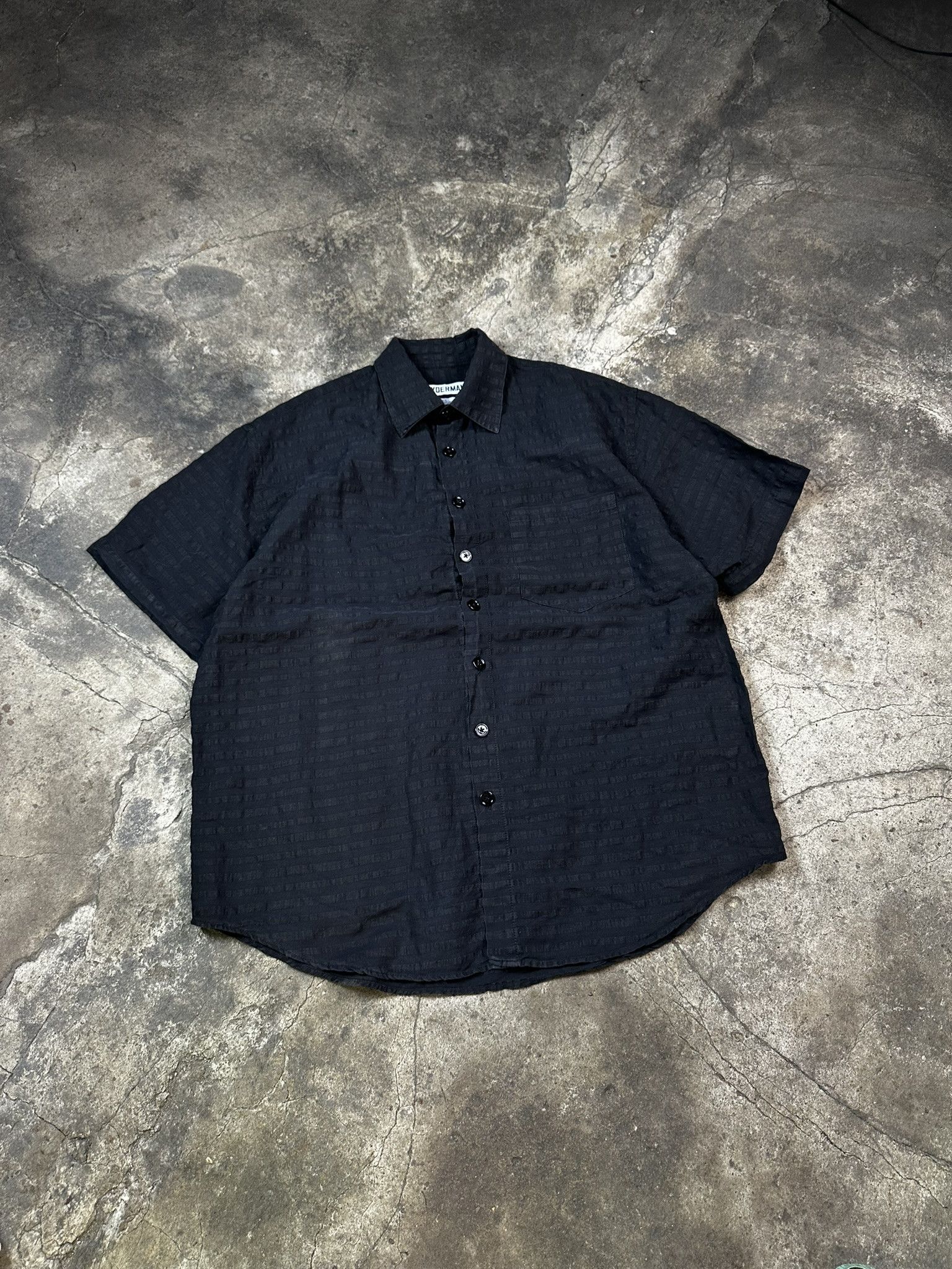 Schnaydermans Schnaydermans Checked Short Sleeve Shirt Luxury Size US M / EU 48-50 / 2 - 1 Thumbnail