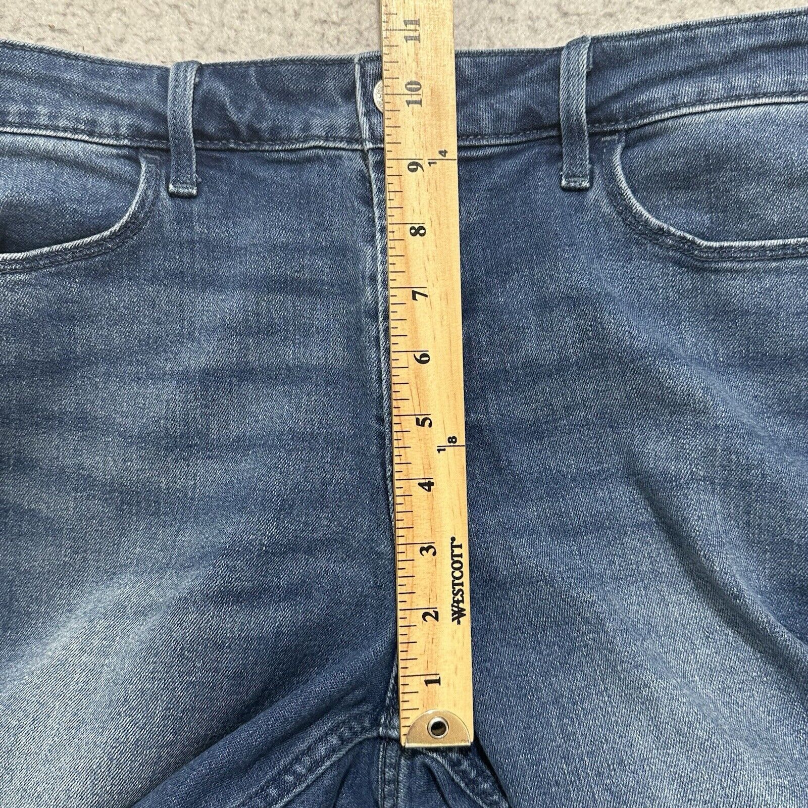 Old Navy Old Navy 10 High Rise Wow Super Skinny Blue Jeans (32x28) Size 32" / US 10 / IT 46 - 10 Thumbnail