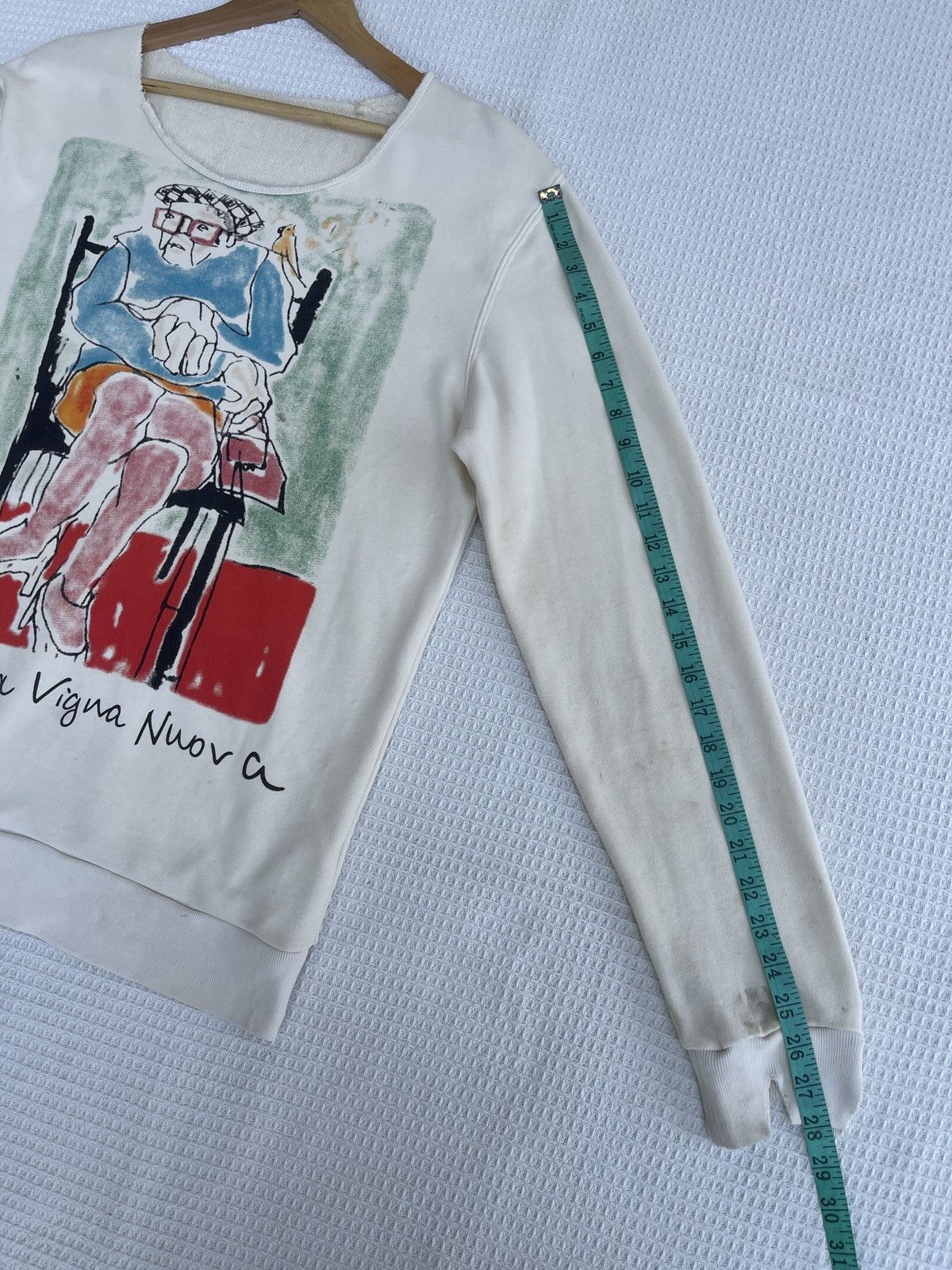 Gucci Rare🔥GUCCI Garden Via Della Vigna Nuova Thrashed Sweatshirt Size US L / EU 52-54 / 3 - 13 Thumbnail