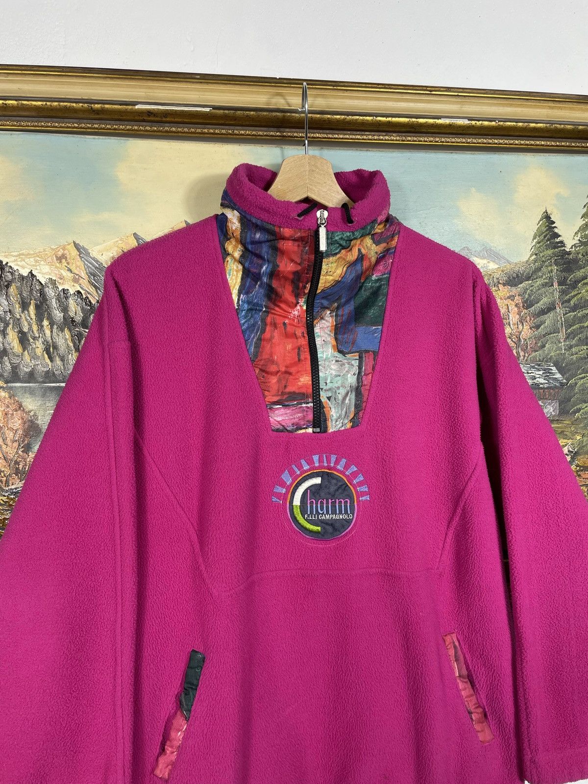 Vintage Vintage Y2k 90s 1/3 Half Zip Fleece Sweatshirt Jacket Polar Size US M / EU 48-50 / 2 - 5 Thumbnail