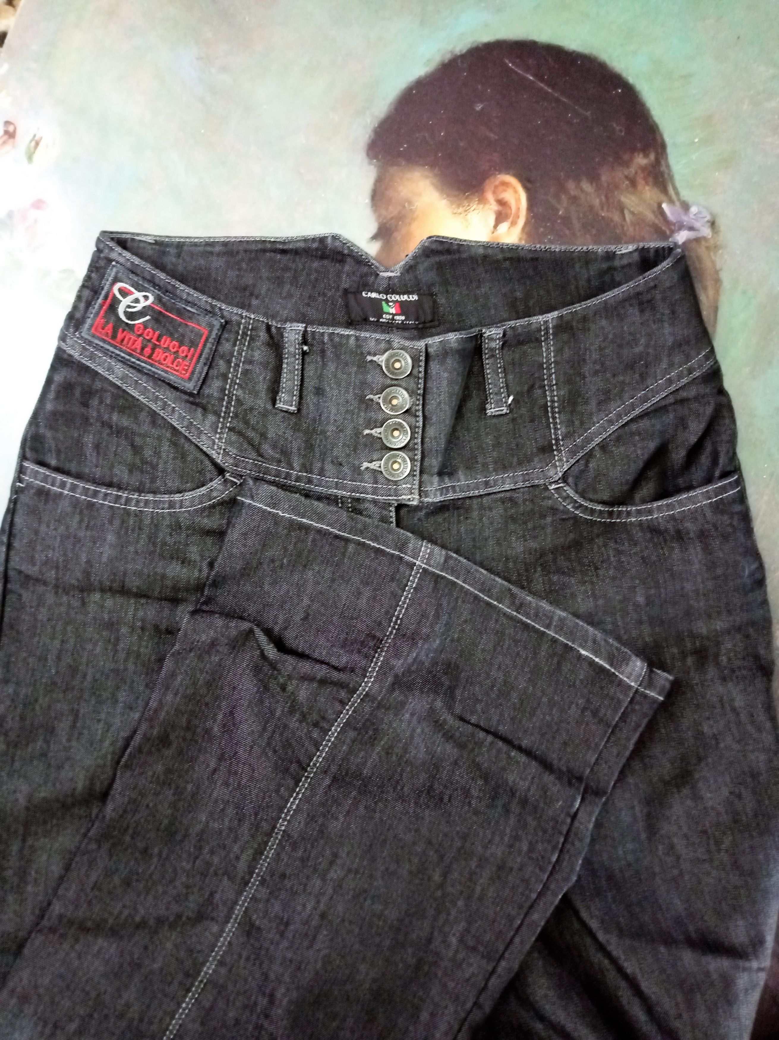 Carlo Colucci × Vintage Vintage Italian jeans Carlo Colucci Size 25" / US 0 / IT 36 - 6 Thumbnail
