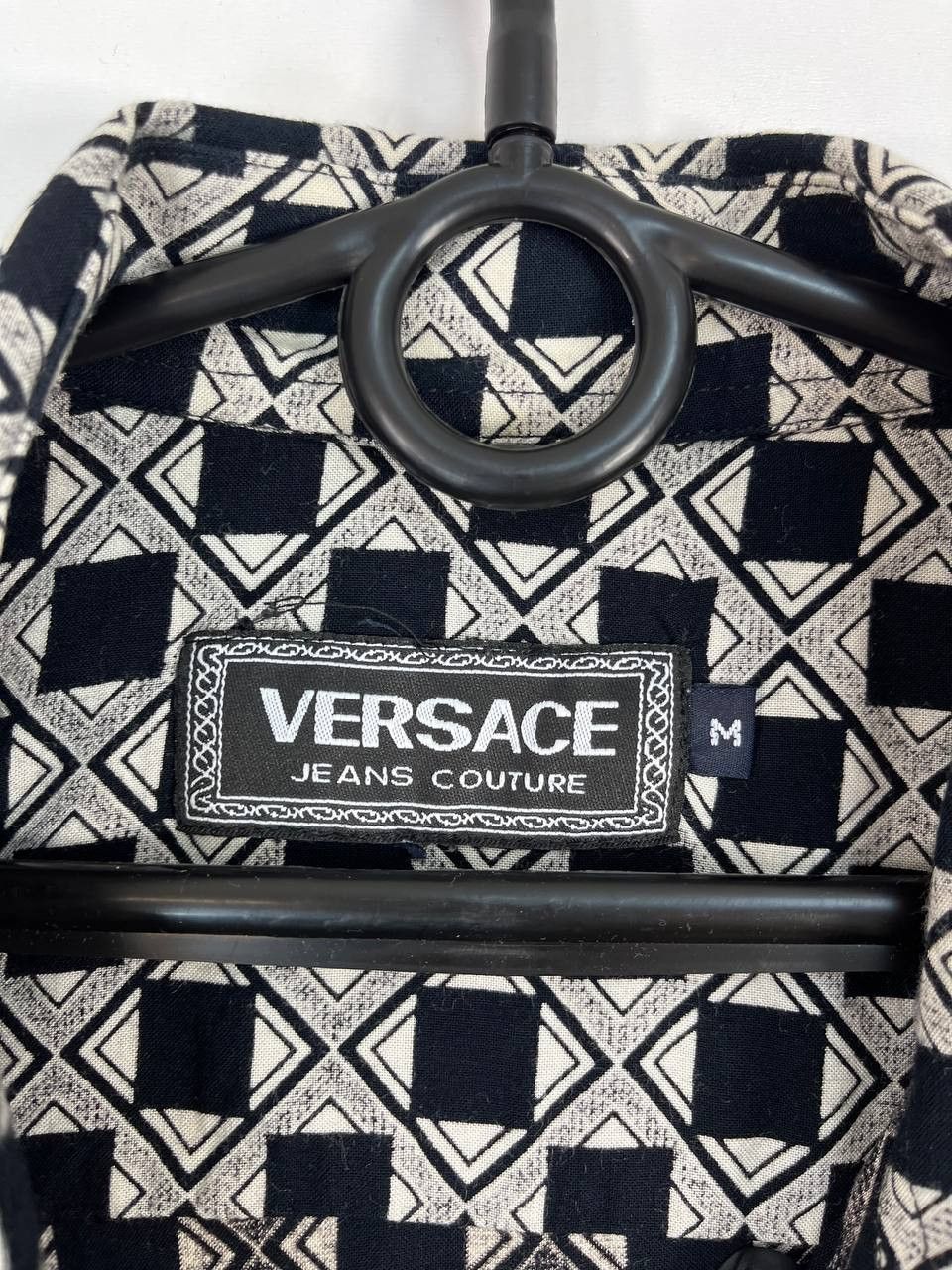 Versace Jeans Couture Versace Jeans Couture Short Sleeve Shirt Patterned Casual M Size US M / EU 48-50 / 2 - 2 Thumbnail