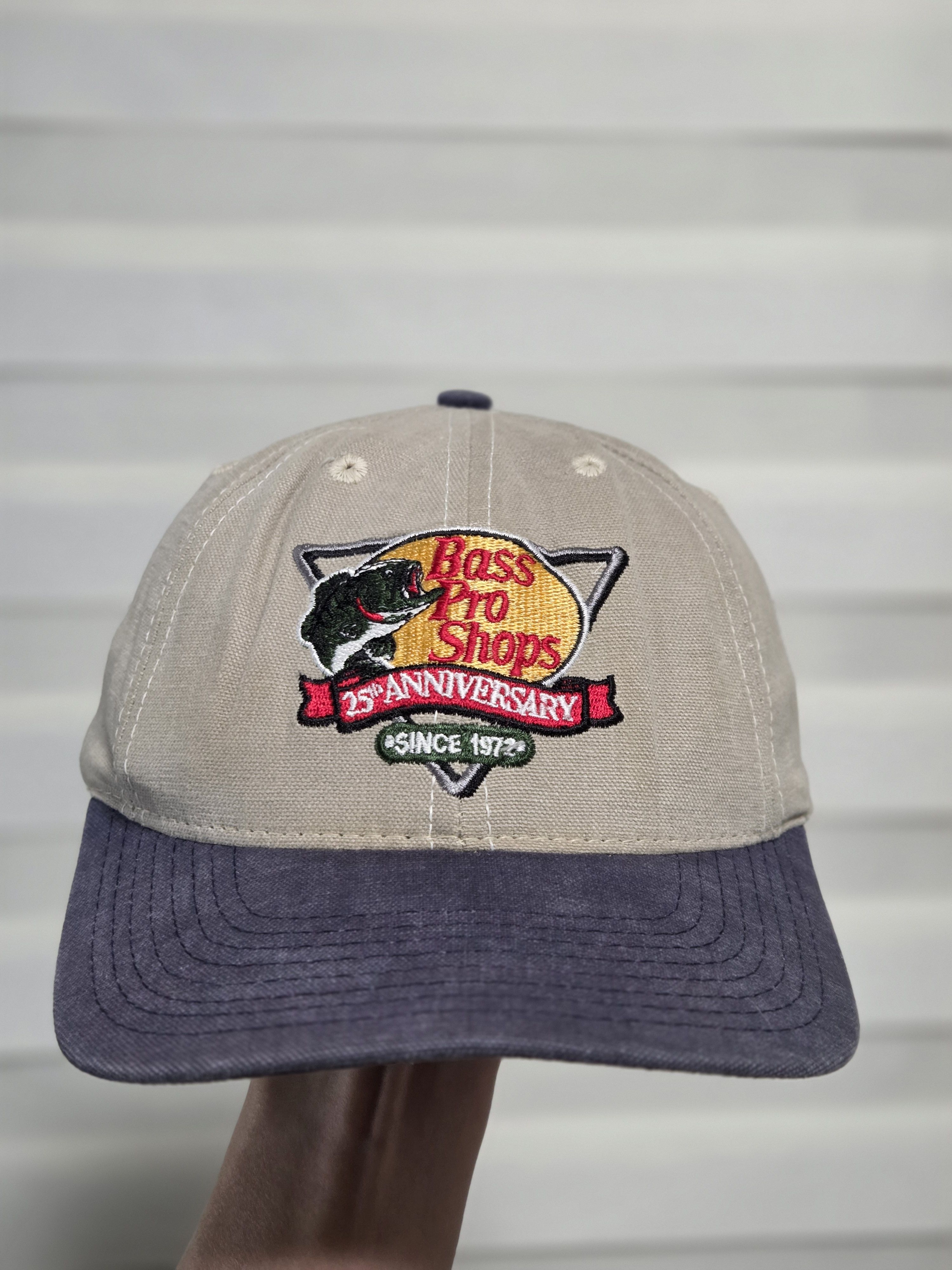 Bass Pro Shops VTG MADE IN USA Bass Pro Shops 25th Anniversary hat cap Size ONE SIZE - 2 Thumbnail