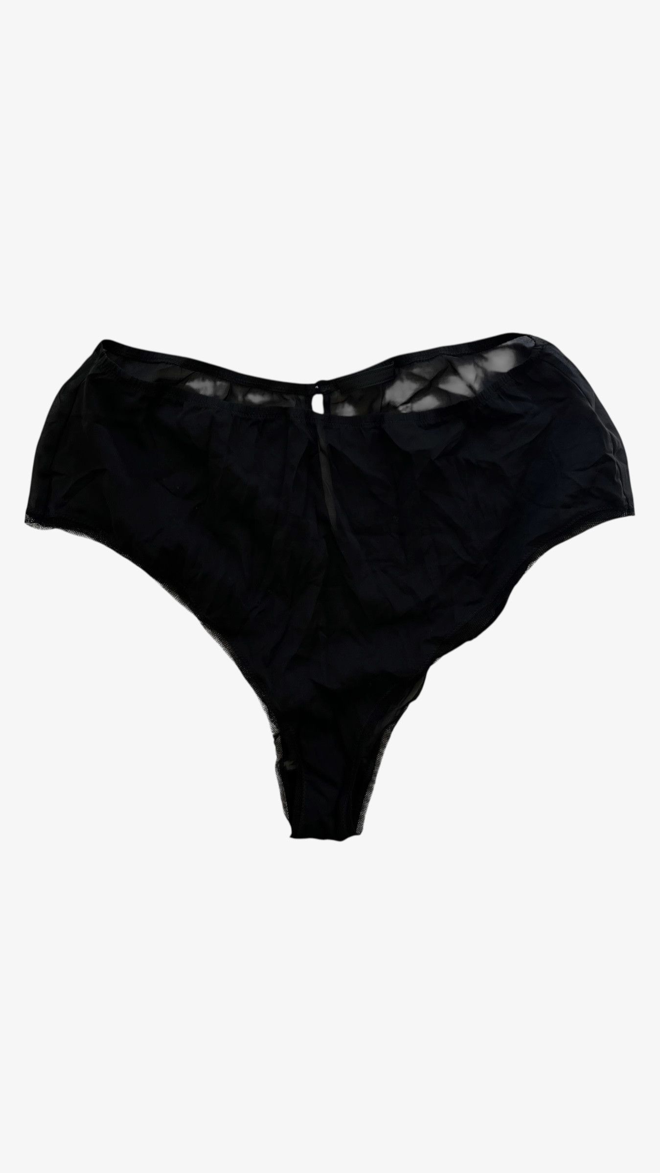 Prada Women's Prada Black Silk Blend Underwear Pants Size ONE SIZE - 3 Thumbnail
