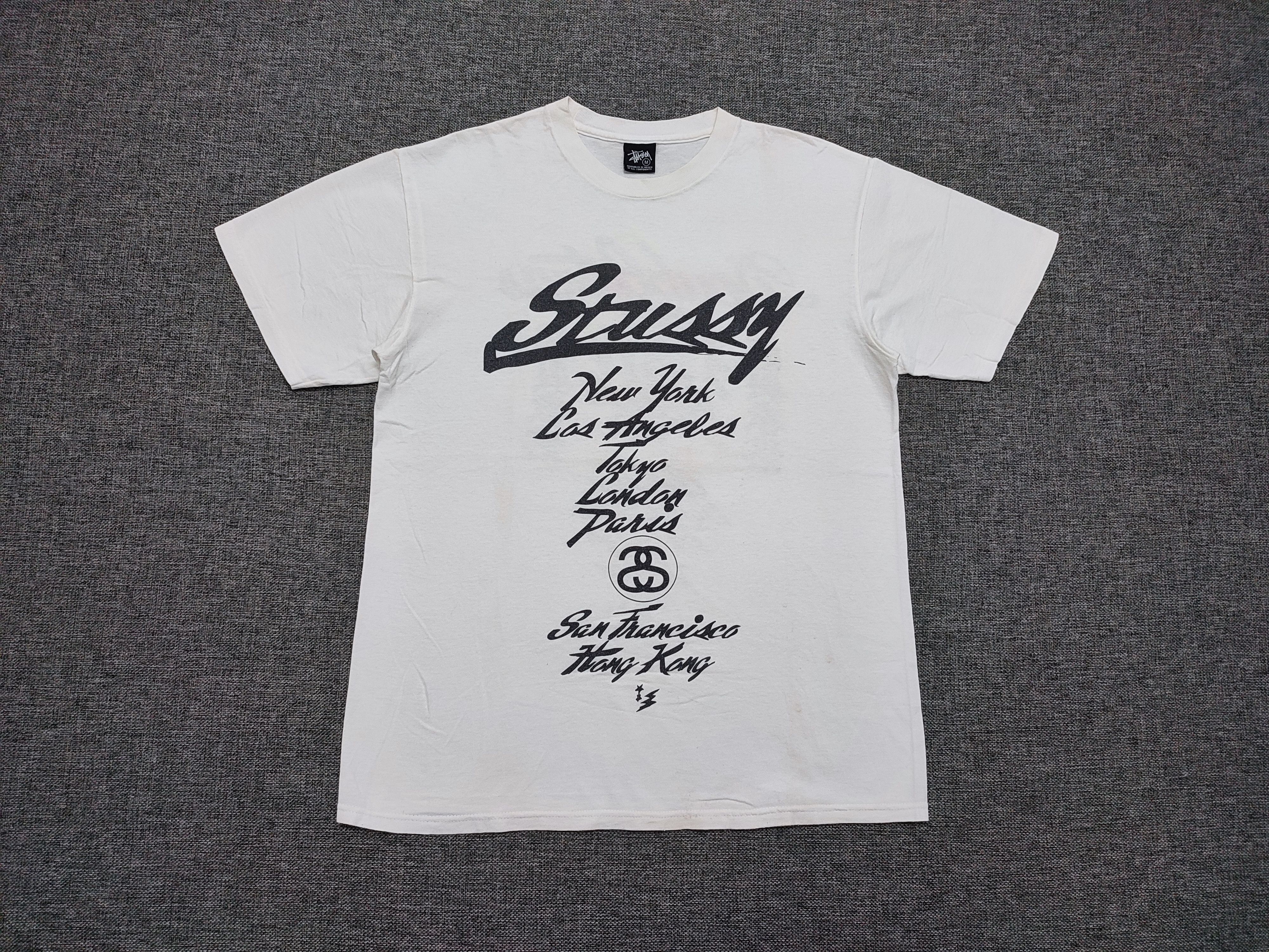 Stussy × Wtaps Vintage Stussy x Wtaps World Tour Tee Size US M / EU 48-50 / 2 - 1 Thumbnail