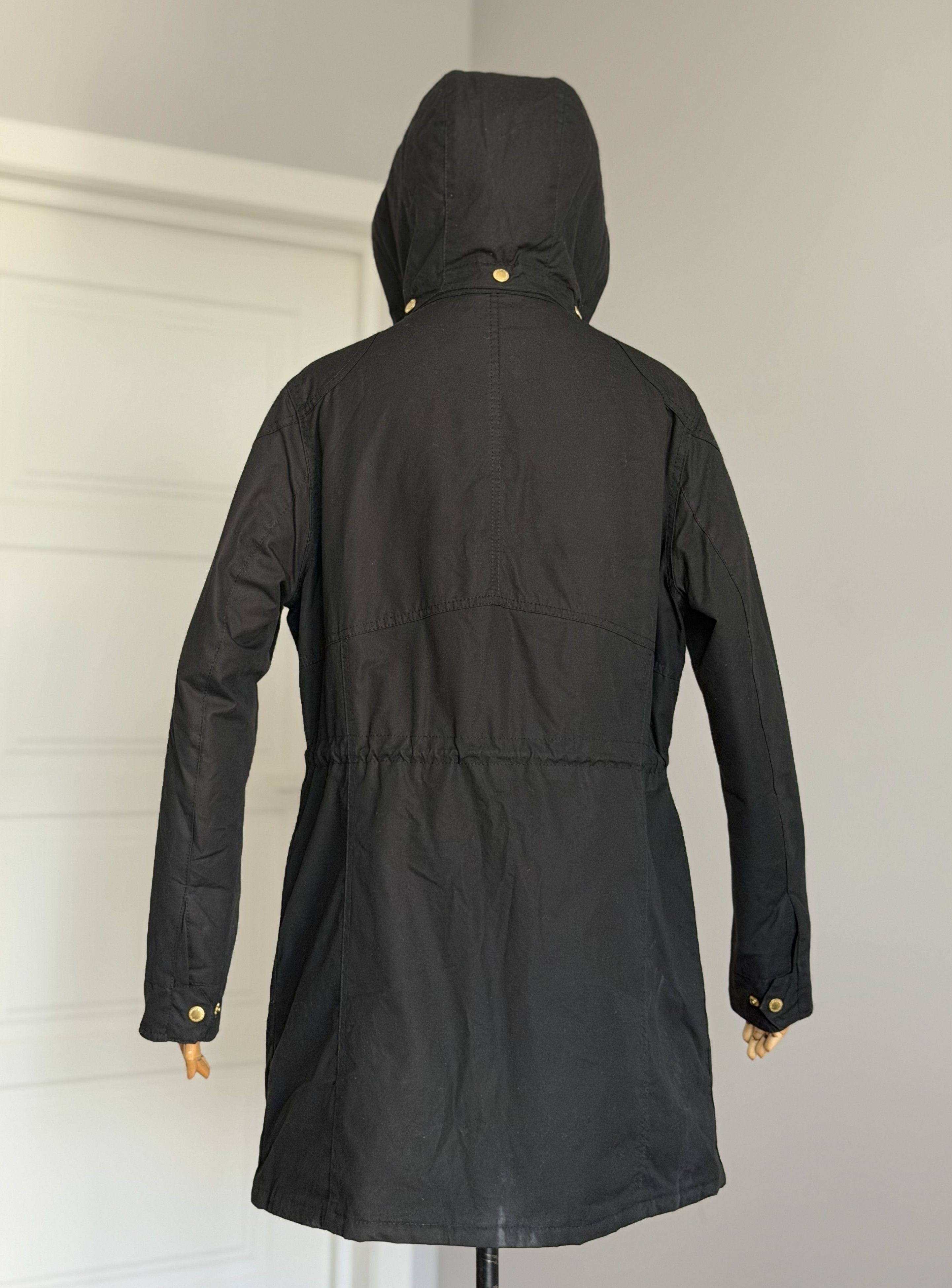 Barbour BARBOUR International SLIPSTREAM Wax Women's Hooded Jacket Size XL / US 12-14 / IT 48-50 - 7 Thumbnail