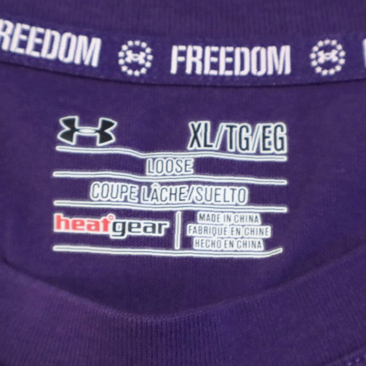 Under Armour Under Armour Wounded Warrior Project Solid T-Shirt Purple Men's XL Size US XL / EU 56 / 4 - 5 Thumbnail