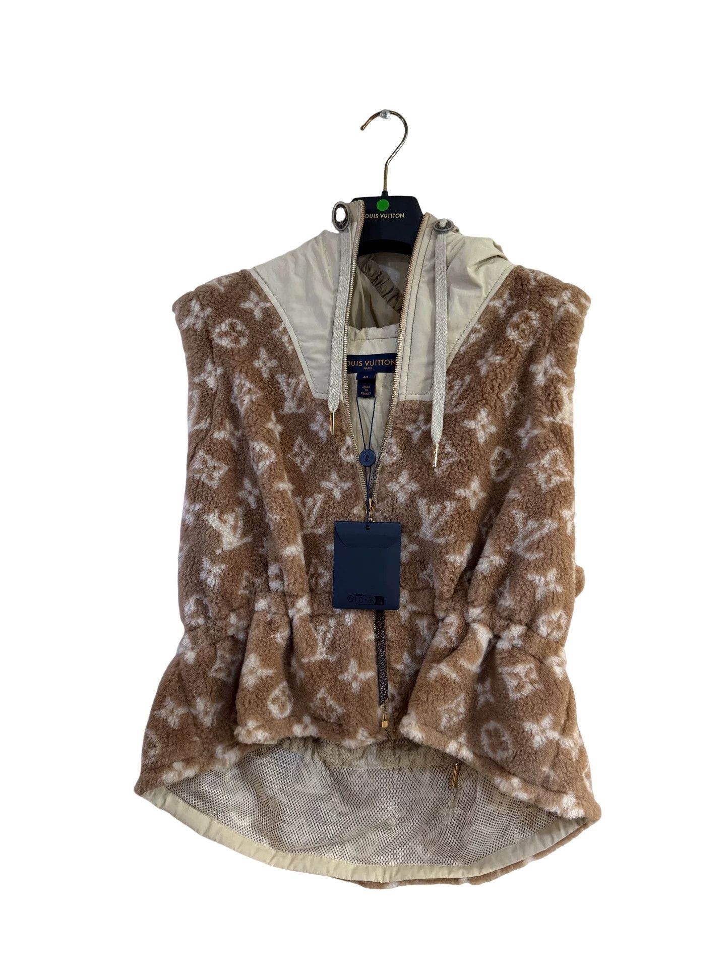 Louis Vuitton Louis Vuitton Monogram Teddy Hooded Vest 40 Size M / US 6-8 / IT 42-44 - 1 Thumbnail