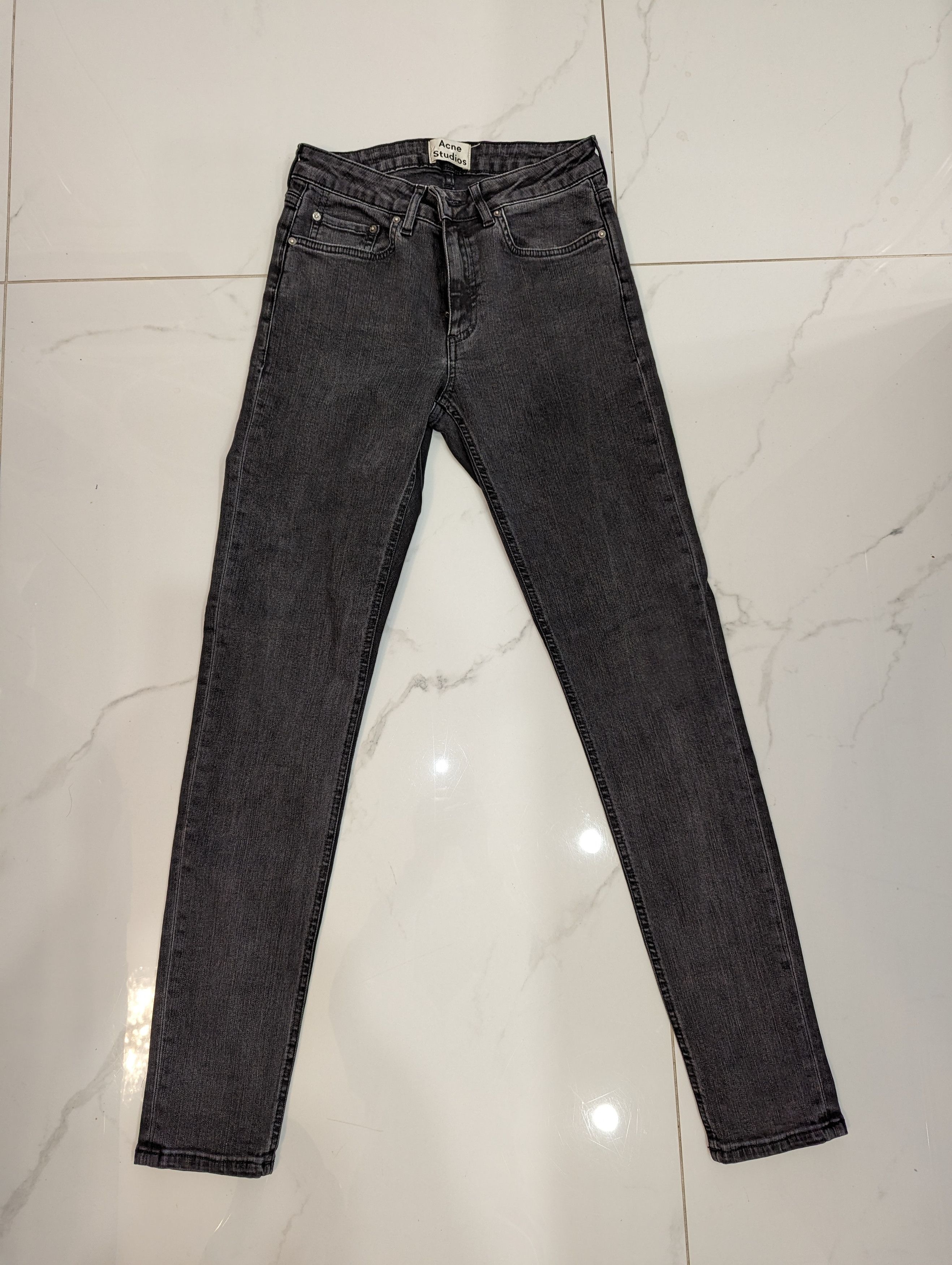 image of Acne Studios Skin 5 Used Black Jeans, Men's (Size 26)