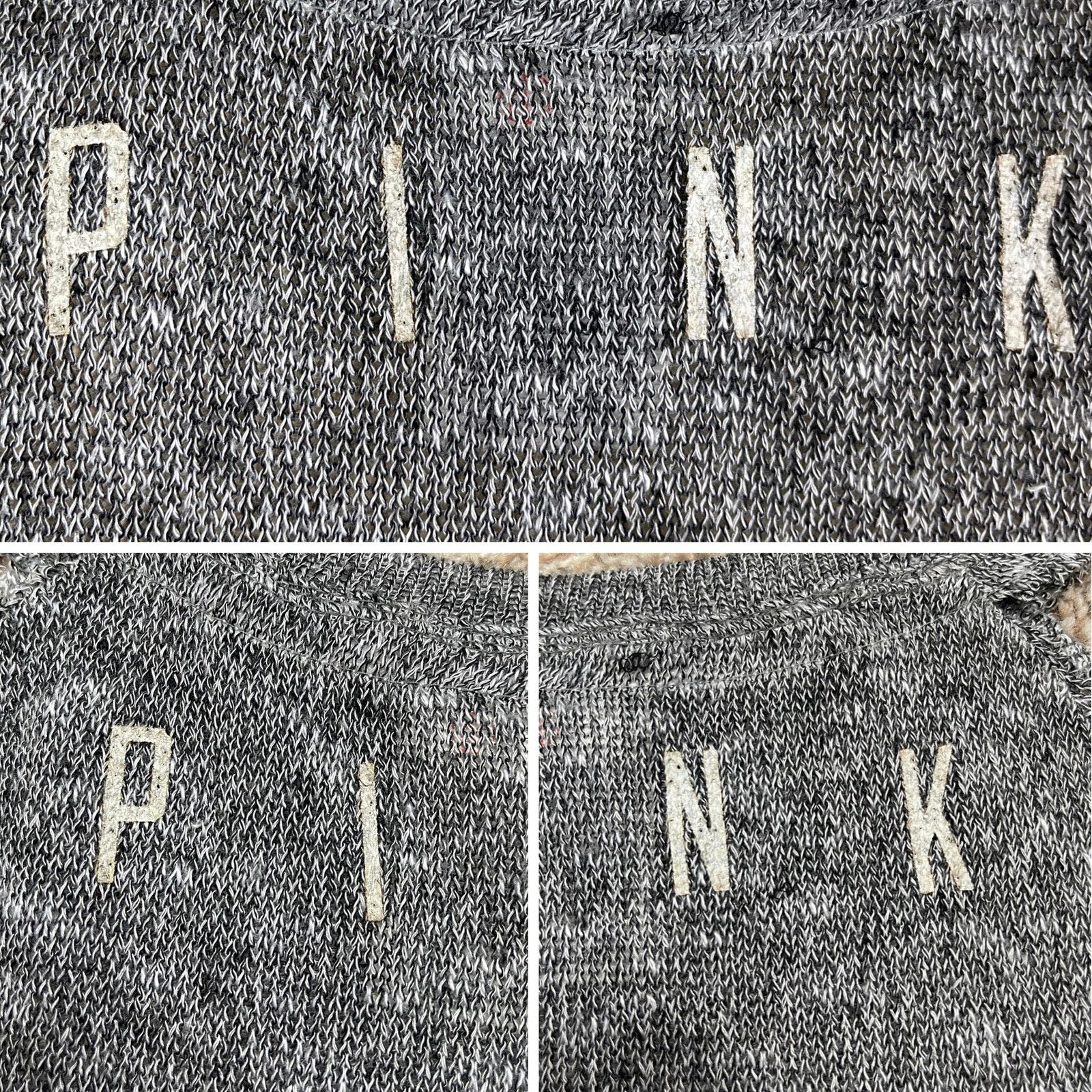 Pink Victoria’s Secret PINK Gray Slouchy Sheer Tank Top Sequins Size M / US 6-8 / IT 42-44 - 25 Thumbnail