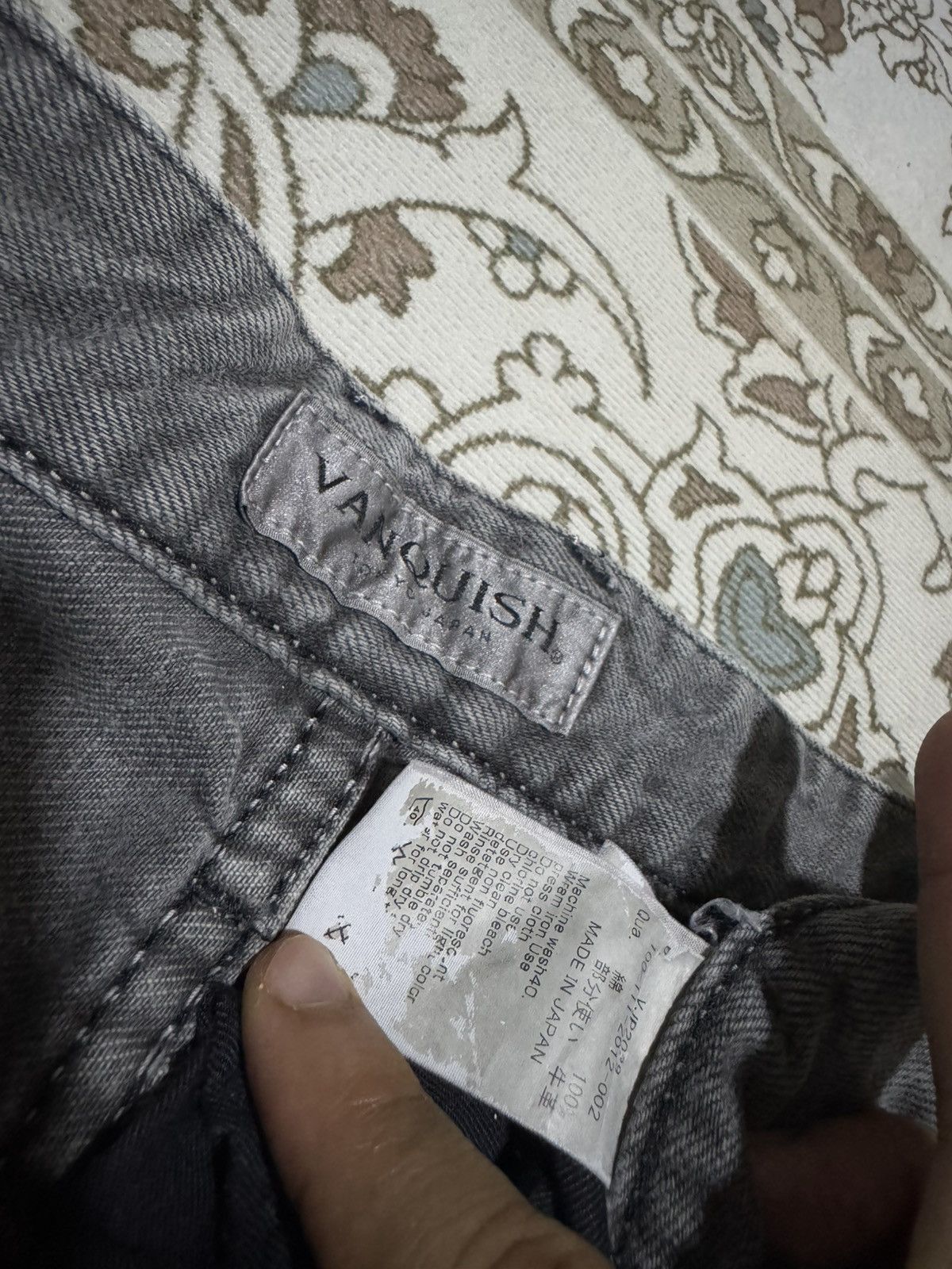 If Six Was Nine × Japanese Brand × Vanquish Vanquish Studded Flare 🔥 Denim Jeans Size US 33 - 5 Thumbnail