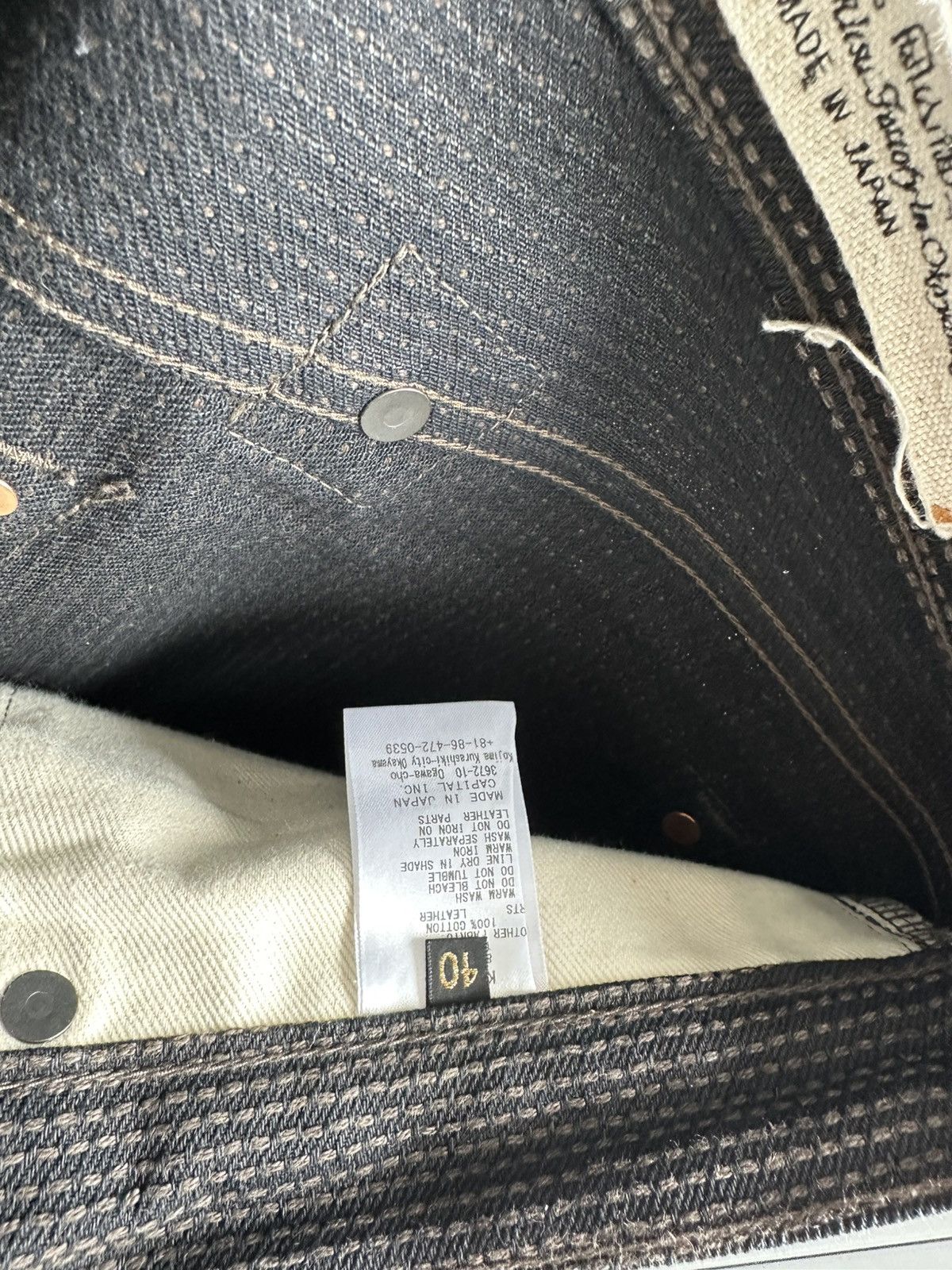 Kapital Kountry Kapital Century Denim 5P Monkey Cisco No. 9+S Size US 40 / EU 56 - 4 Thumbnail