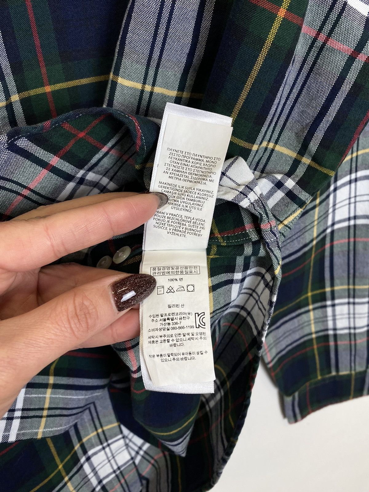 Polo Ralph Lauren Vintage Ralph Lauren Plaid Slim Fit Shirt Men’s Size XXL Size US XXL / EU 58 / 5 - 8 Thumbnail