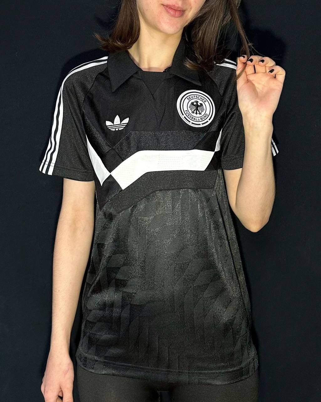 Adidas Adidas Germany football Jersey shirt 2016 Black 1988 Style Size US XS / EU 42 / 0 - 1 Thumbnail