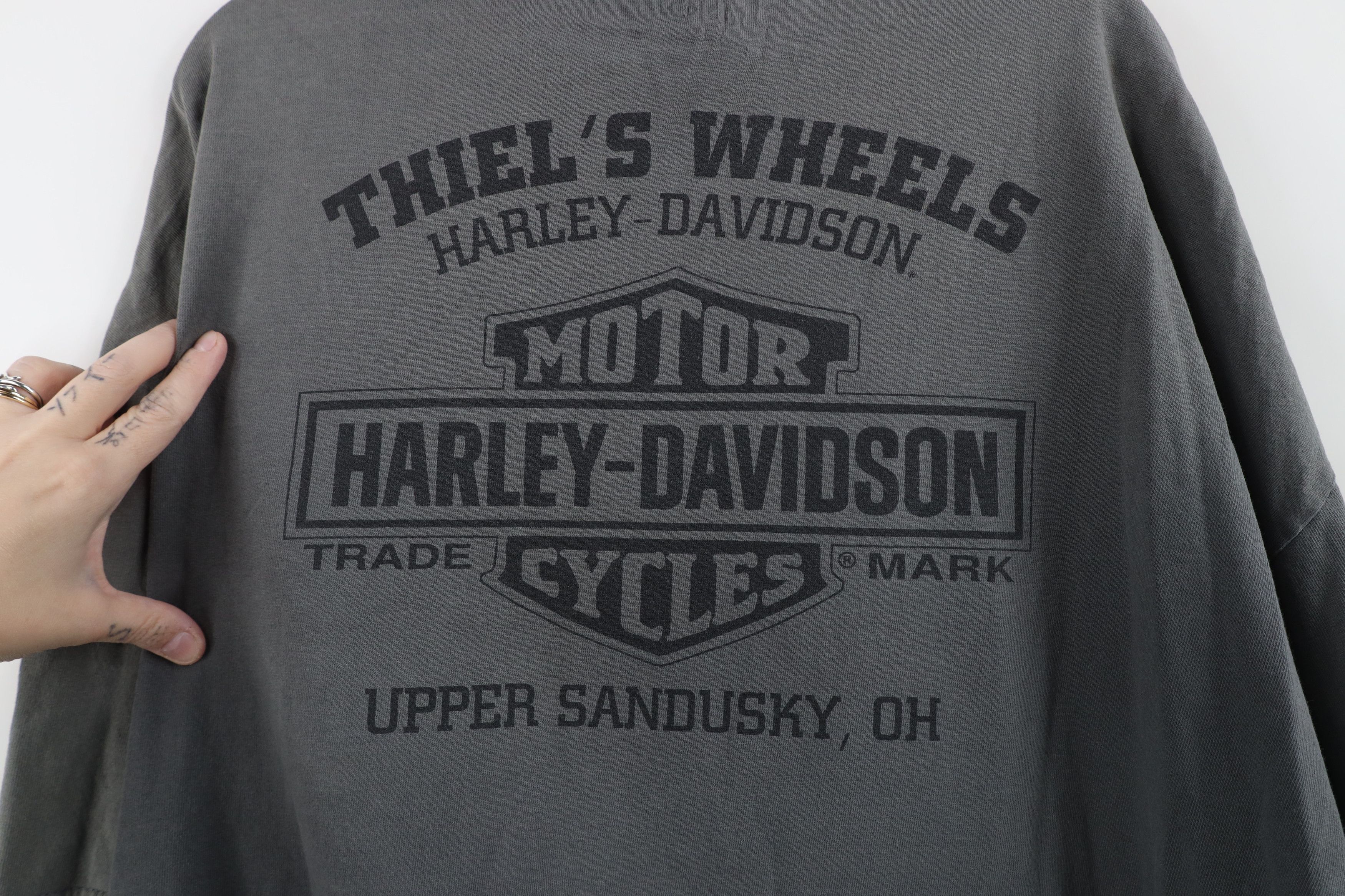 Harley Davidson Vintage Y2K Harley Davidson Tribal Eagle T-Shirt Size US XXL / EU 58 / 5 - 13 Thumbnail