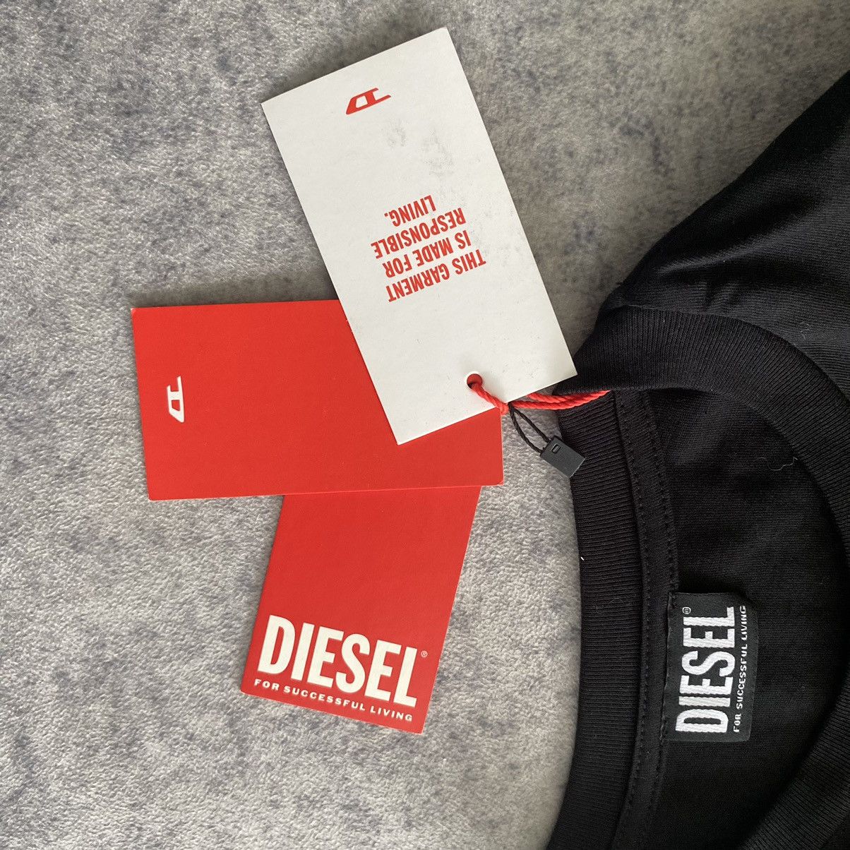 DIESEL T-Diegor-K52 T-Shirt BLACK