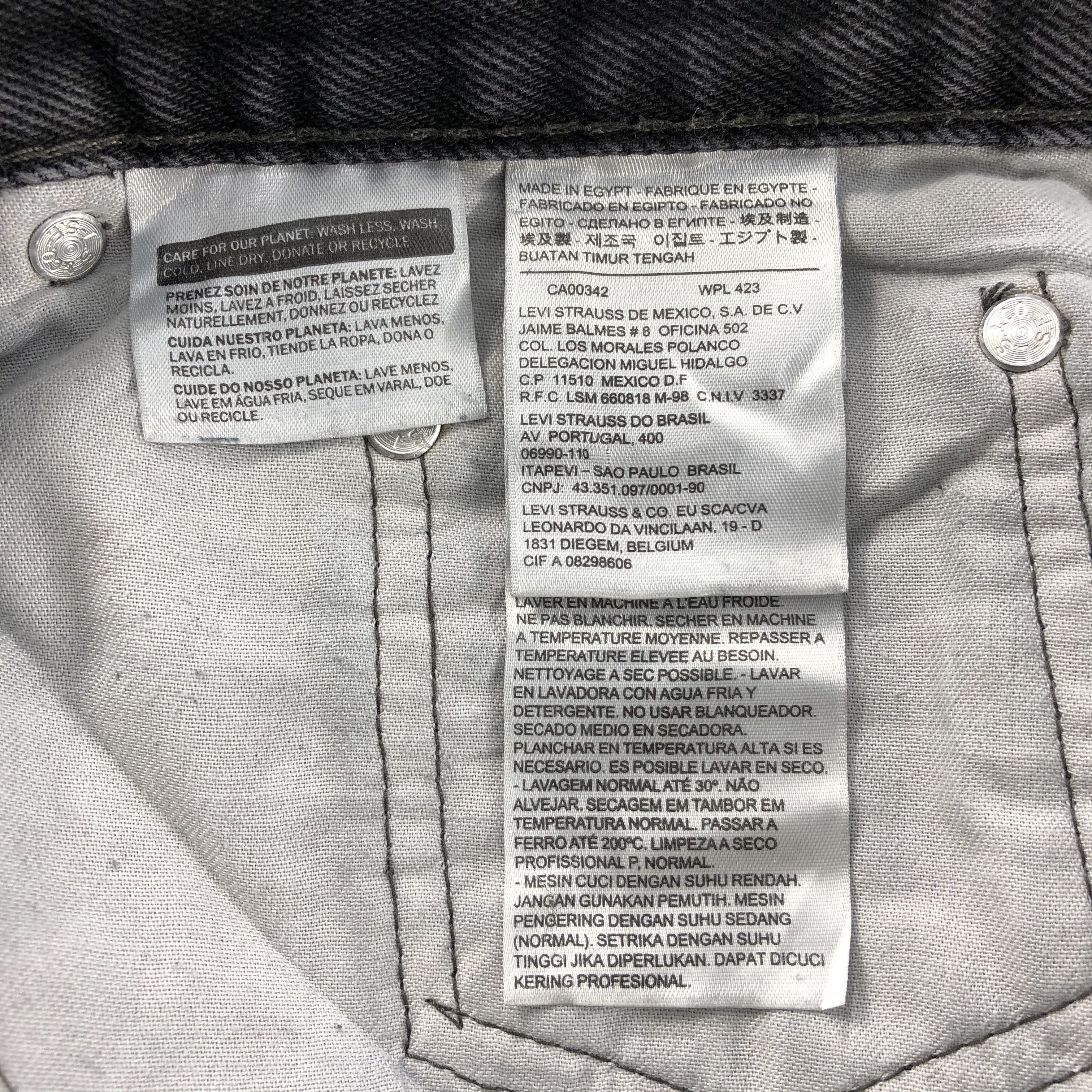 Levi's Vintage Levis 550 Earth Tone Jeans-J1157 Size US 41 - 10 Thumbnail
