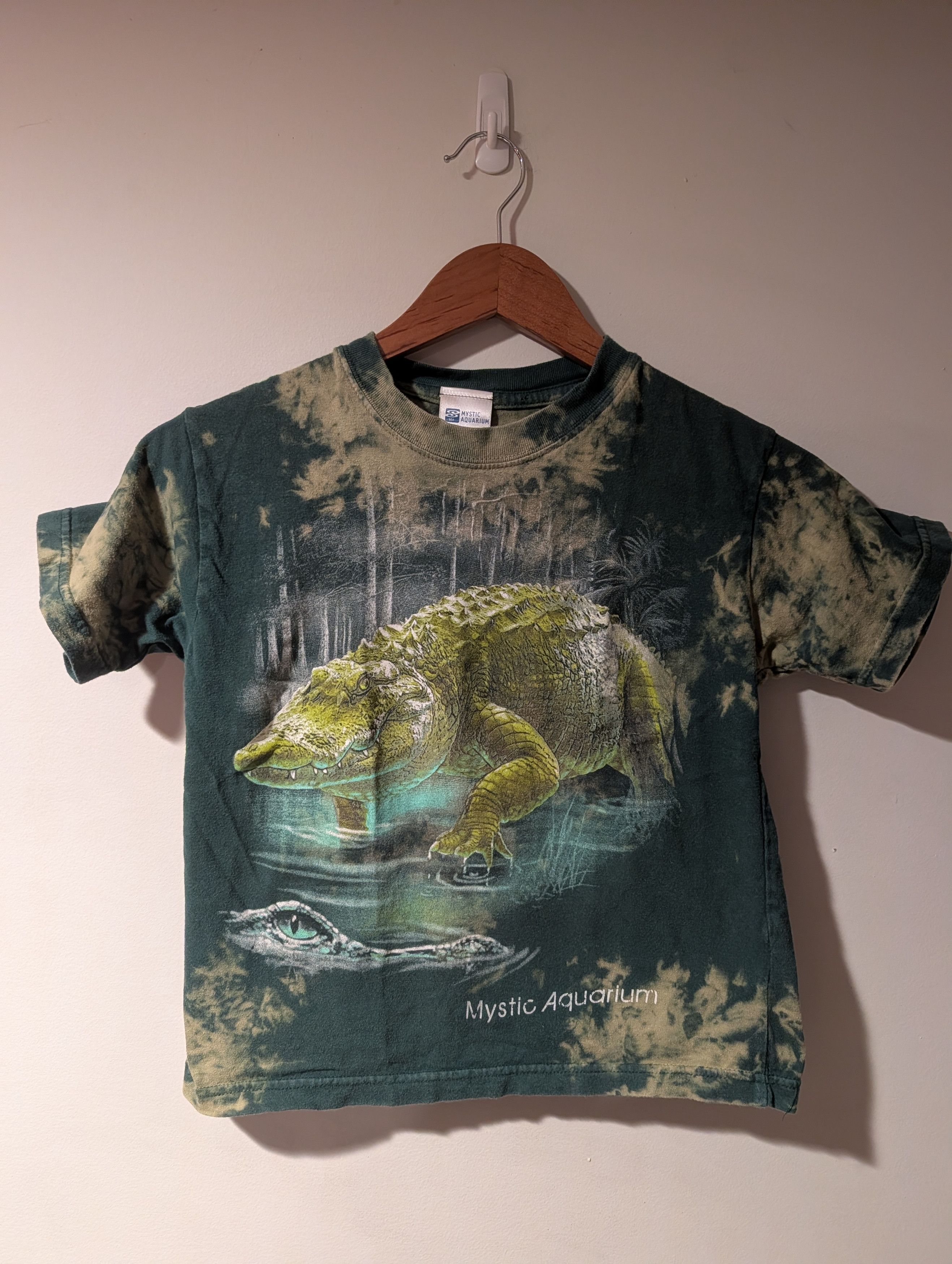 The Mountain Vintage Mystic Aquarium Alligator Crocodile T Shirt Kids S Size US S / EU 44-46 / 1 - 1 Thumbnail