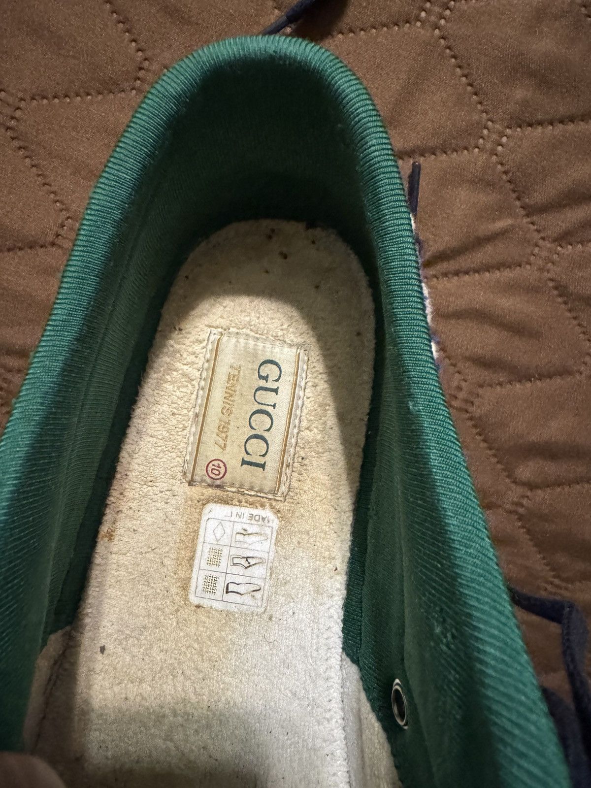Gucci Gucci Tennis 1977 Navy Blue Size US 10 / EU 43 - 9 Thumbnail