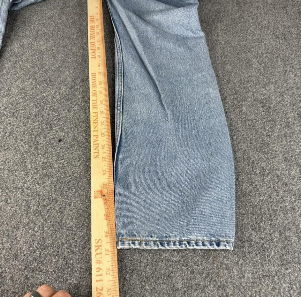 Levi's Vintage Clothing Vintage Levi’s 501 Light Wash Button Fly Jeans Size US 30 / EU 46 - 6 Thumbnail