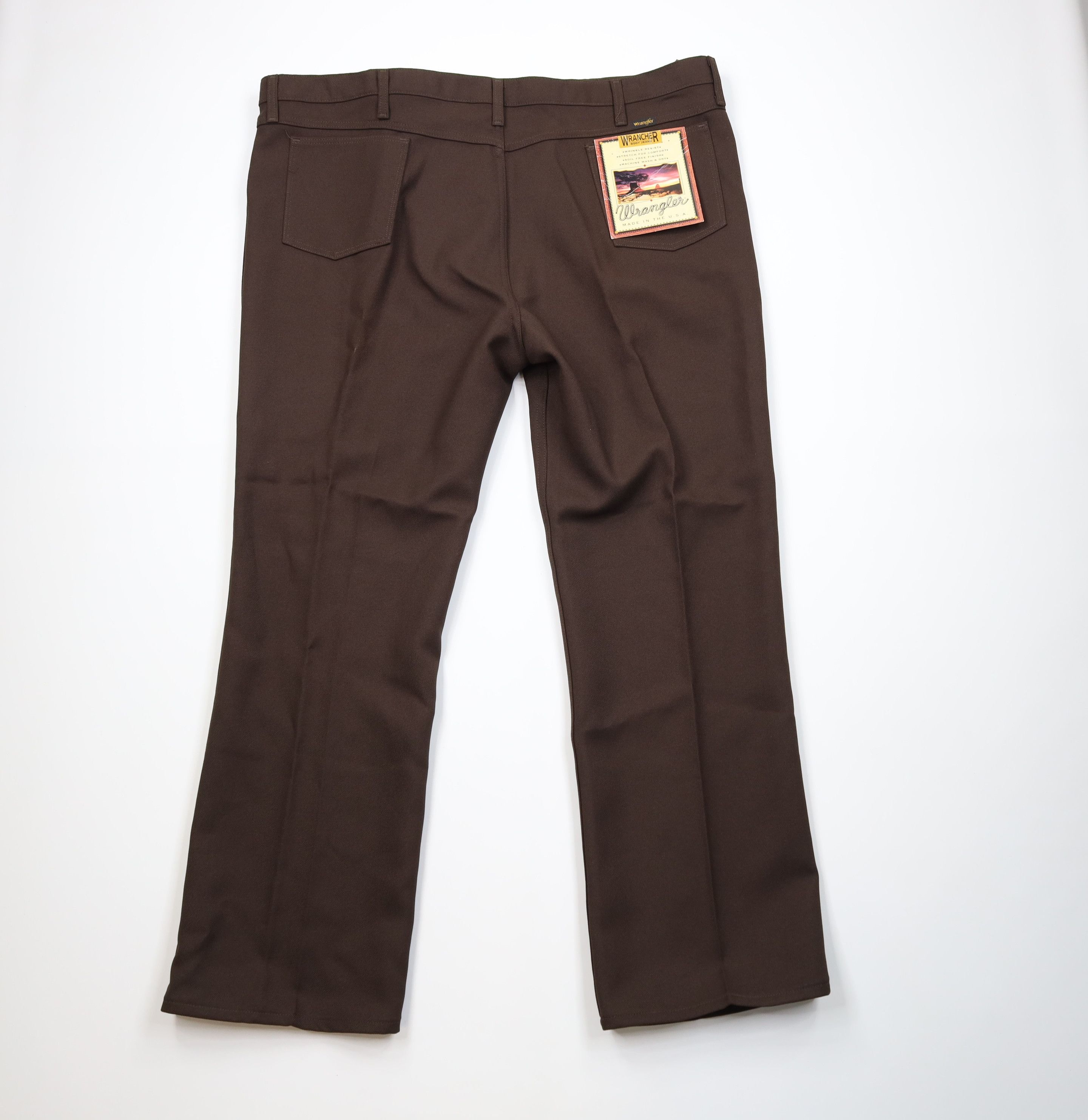 Wrangler Deadstock Vintage 90s Wrangler Bell Bottoms Chino Pants USA Size US 44 / EU 60 - 9 Thumbnail