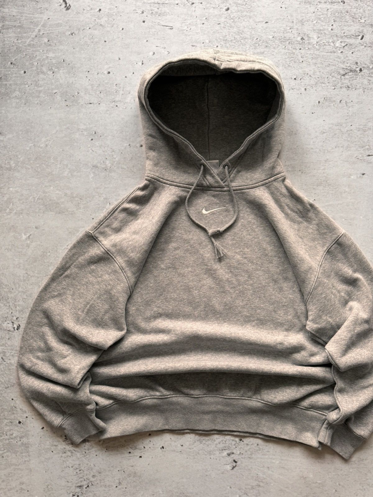 Nike × Vintage NIKE VINTAGE CENTER LOGO OVERSIZE BOXY HOODIE Size US S / EU 44-46 / 1 - 2 Thumbnail