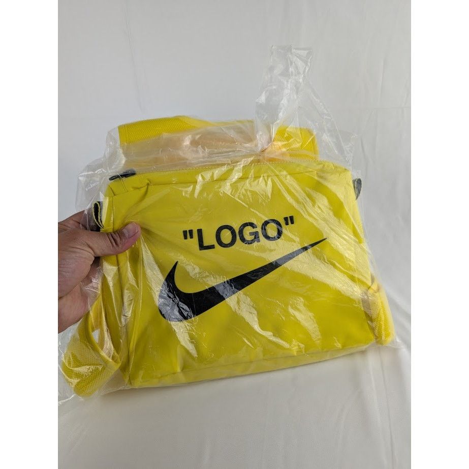 Nike × Off-White o1rshd1 Cross Bib in Yellow Size L / US 10 / IT 46 - 12 Thumbnail