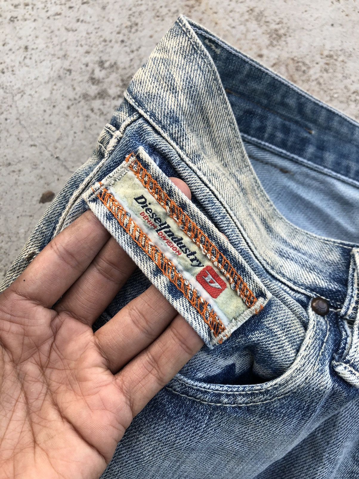 Diesel WIDE LEG RUSTY DENIM BY DIESEL Size US 33 - 3 Thumbnail