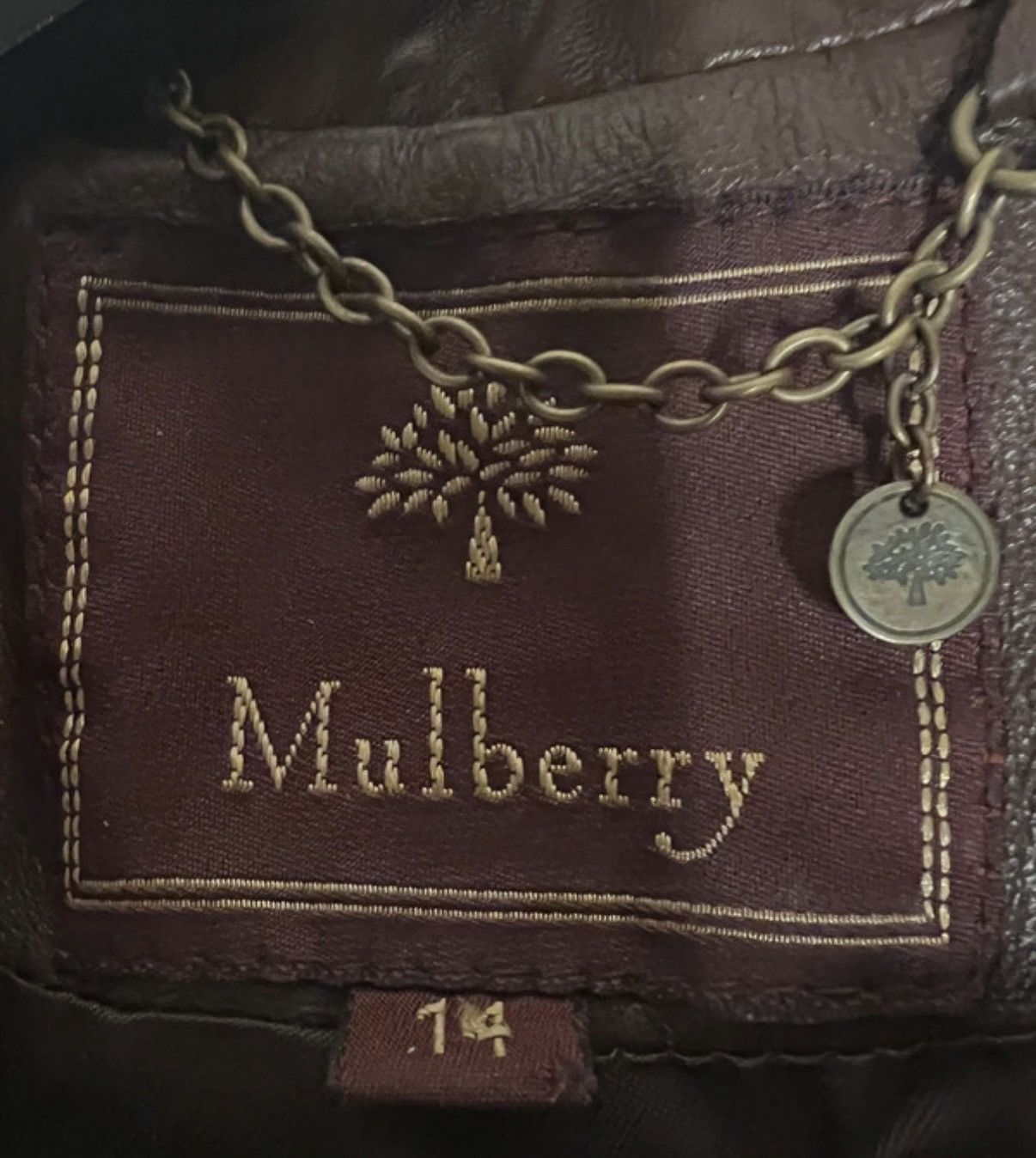 Mulberry Leather coat - Mullberry Size S / US 4 / IT 40 - 3 Thumbnail